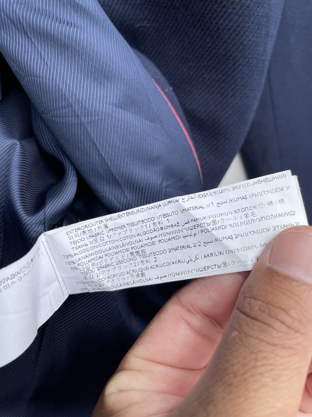 Adolfo Dominguez 🔥Accept Binding Offer🔥 Adolfo Dominguez Wool Peacoat Jacket Size US M / EU 48-50 / 2 - 7 Thumbnail