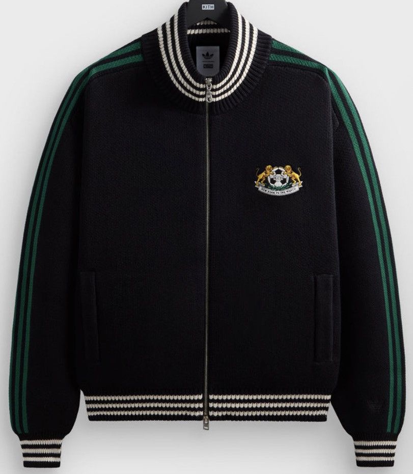 Adidas × Kith Kith x Adidas Football Wyona Knit Jacket Size US XXL / EU 58 / 5 - 1 Thumbnail
