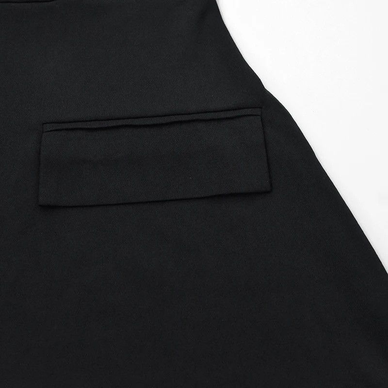 Other Casual Streetwear Women Mini Black Dress Size M / US 6-8 / IT 42-44 - 10 Thumbnail