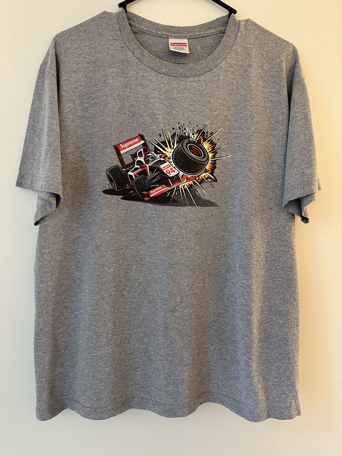 Supreme Supreme Crash Tee Size US M / EU 48-50 / 2 - 1 Thumbnail