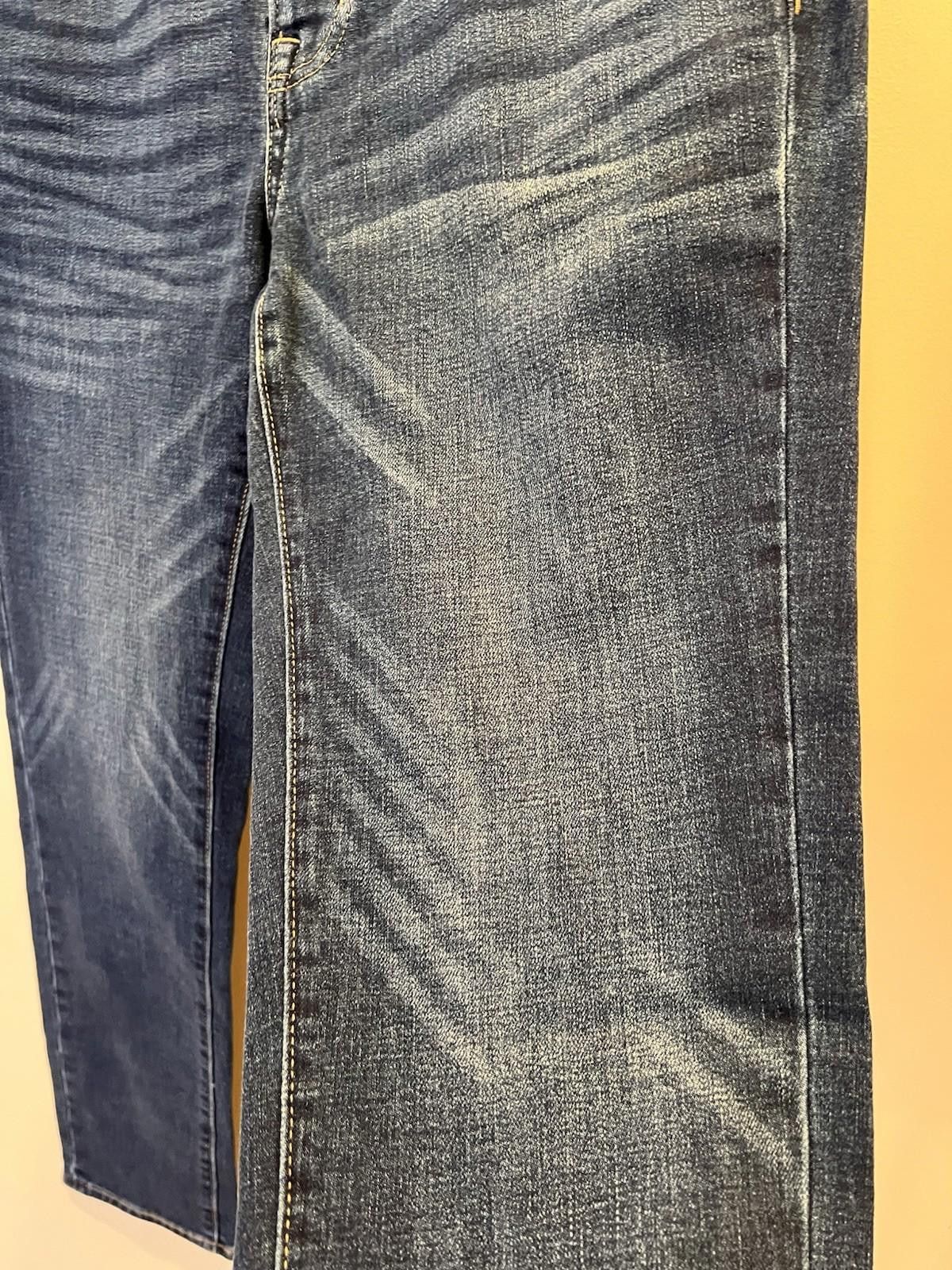 Aeropostale Aeropostale AERO Slim Jeans Mens 32x34 Dark Wash Air Denim Size US 32 / EU 48 - 7 Thumbnail