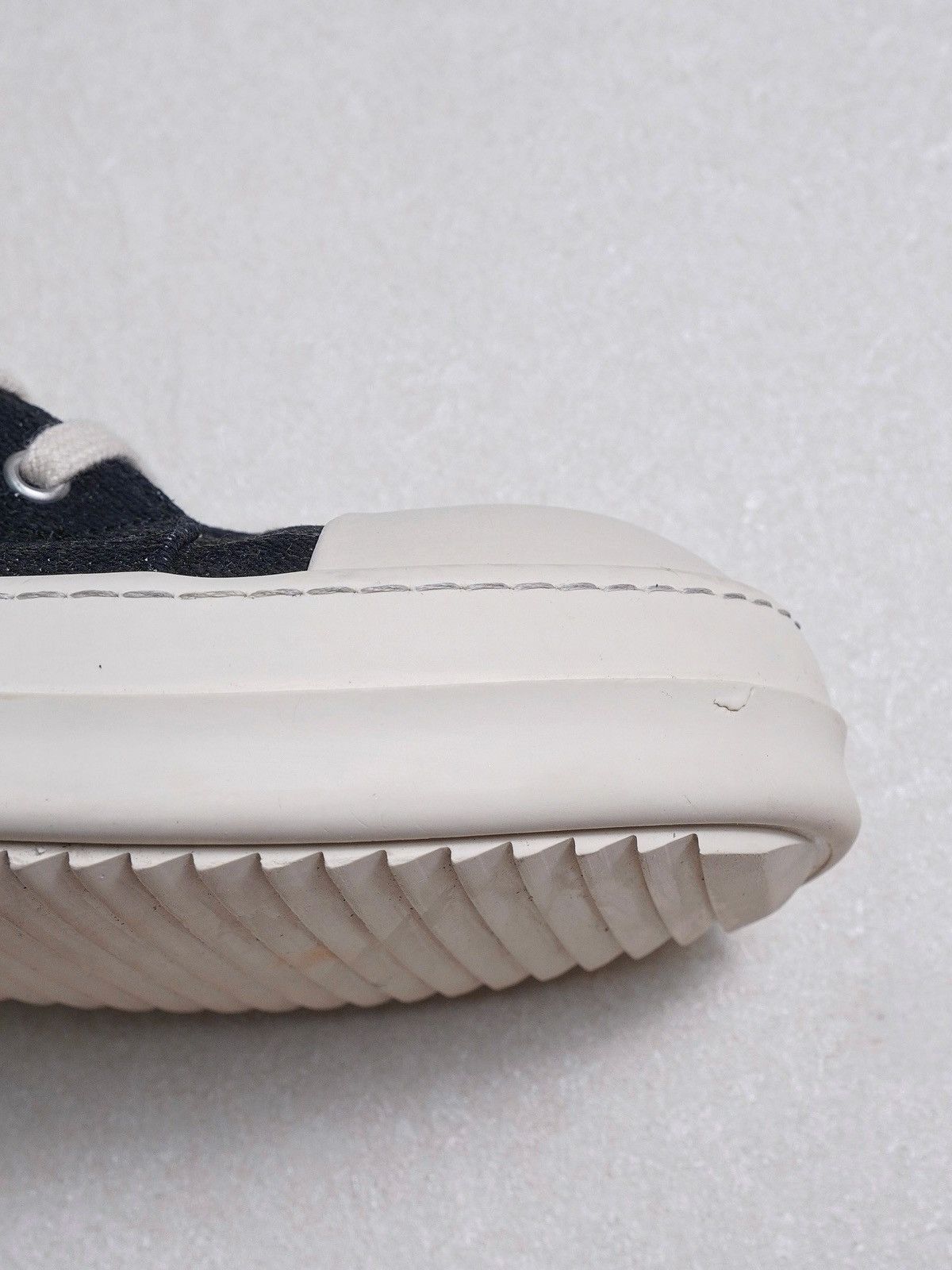 Rick Owens Drkshdw FW19 “So Cunt” Ramones Sneakers Size US 10.5 / EU 43-44 - 9 Thumbnail