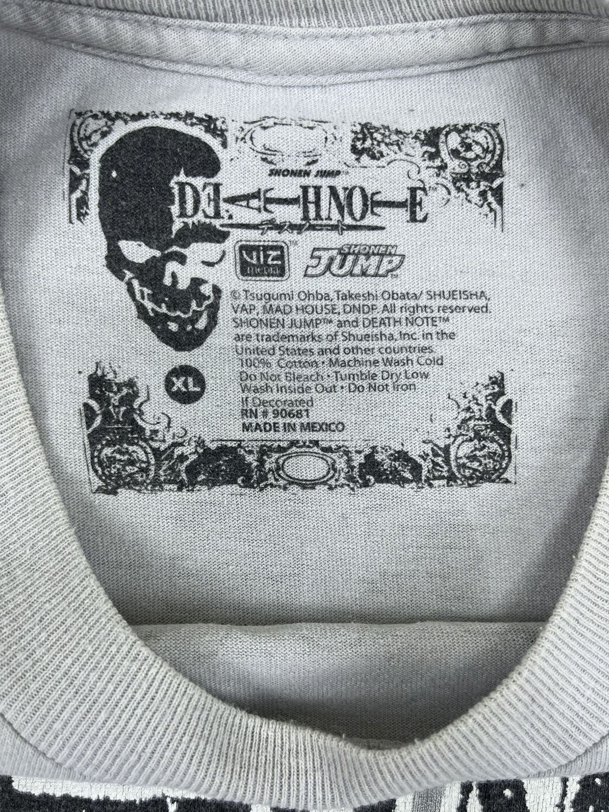 Anime Vintage Death Note Tee (L Lawliet) Over Print RARE🔥 Size US XL / EU 56 / 4 - 6 Thumbnail