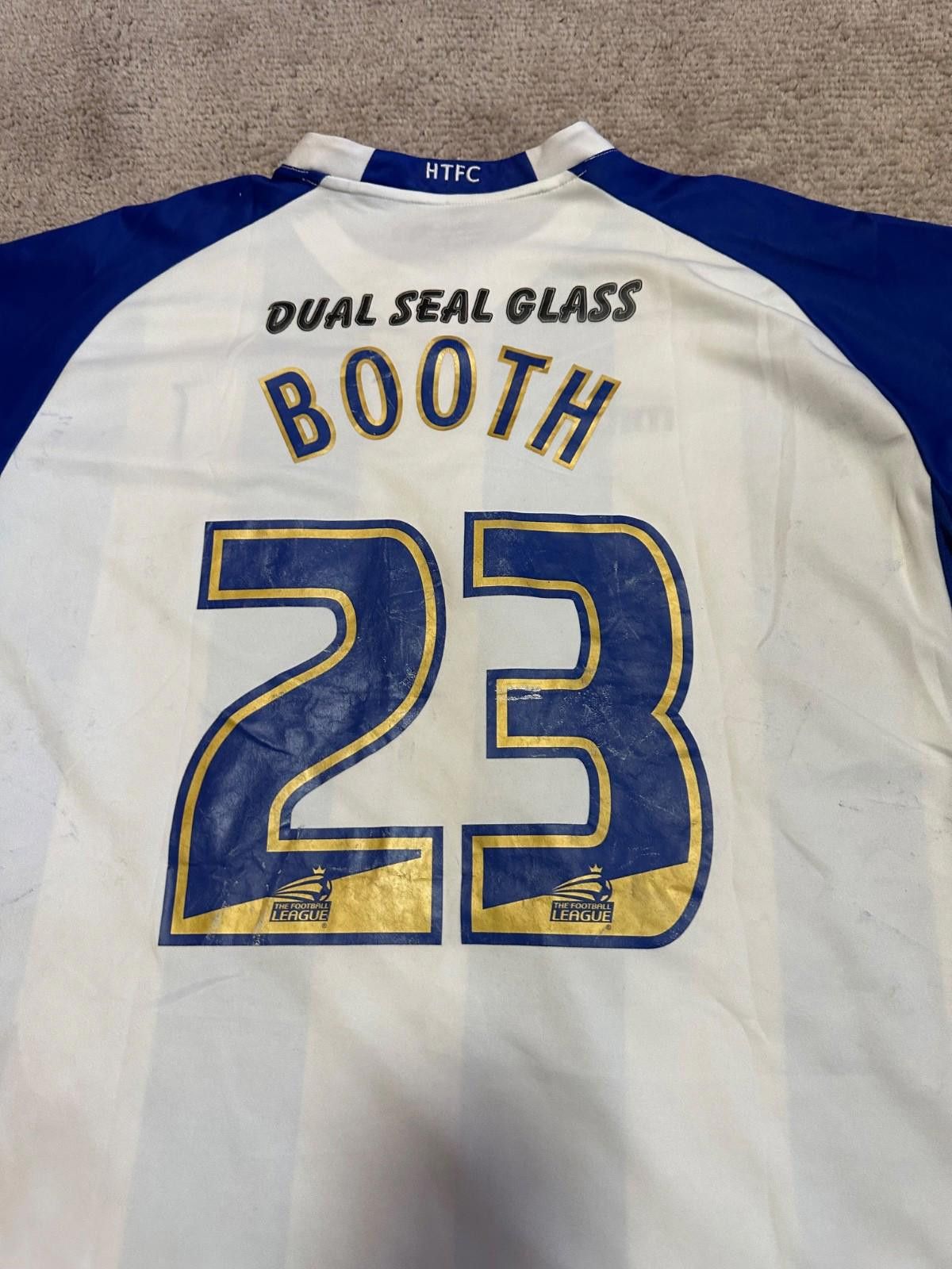 Other #23 Booth Huddersfield 2007/08 Football Shirt Soccer Jersey Size US XL / EU 56 / 4 - 7 Thumbnail