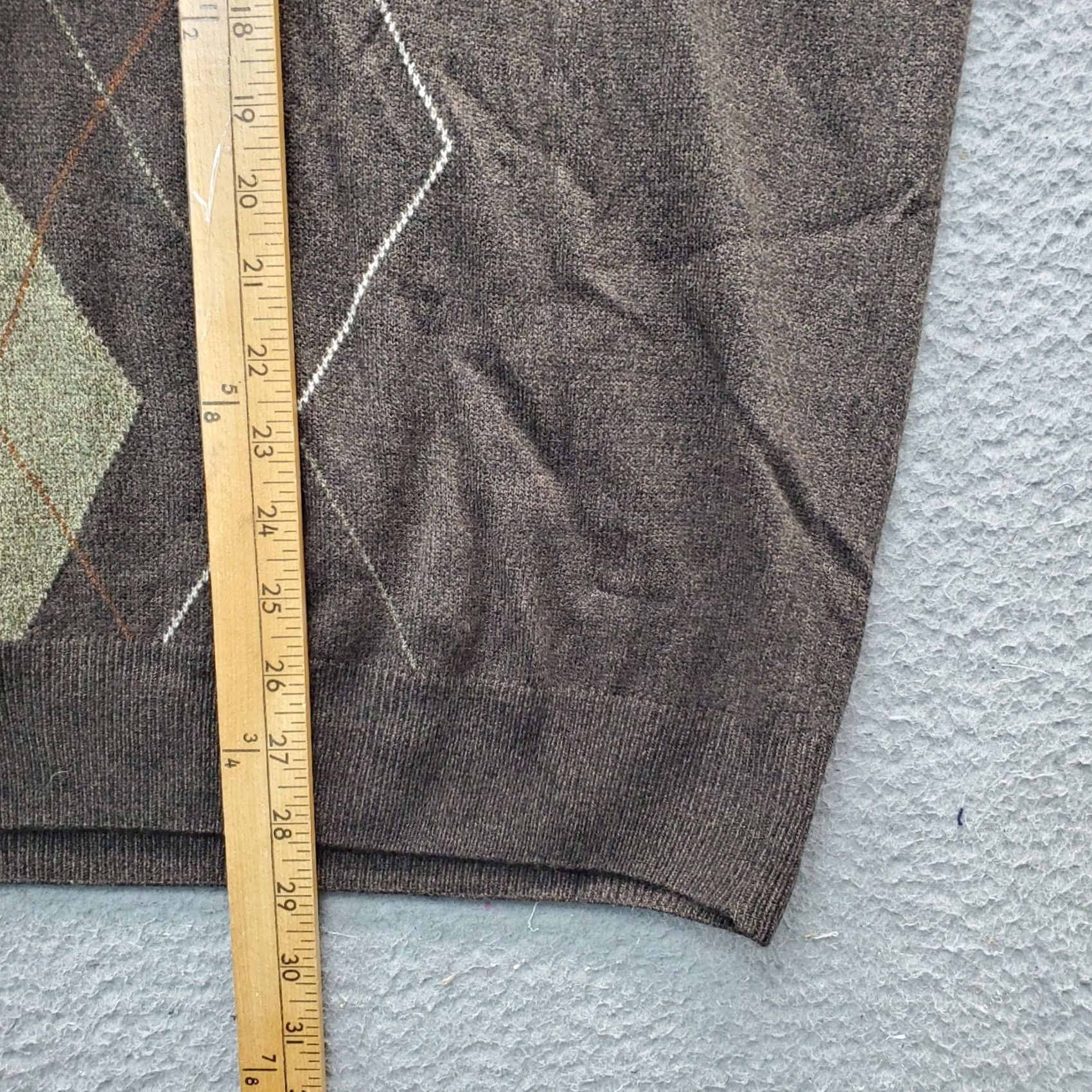 Dockers DOCKERS Mens Sweater 2XL Multicolor Argyle Diamond V-Neck Sleeveless Pullover Knit Shirt Size US XXL / EU 58 / 5 - 4 Thumbnail