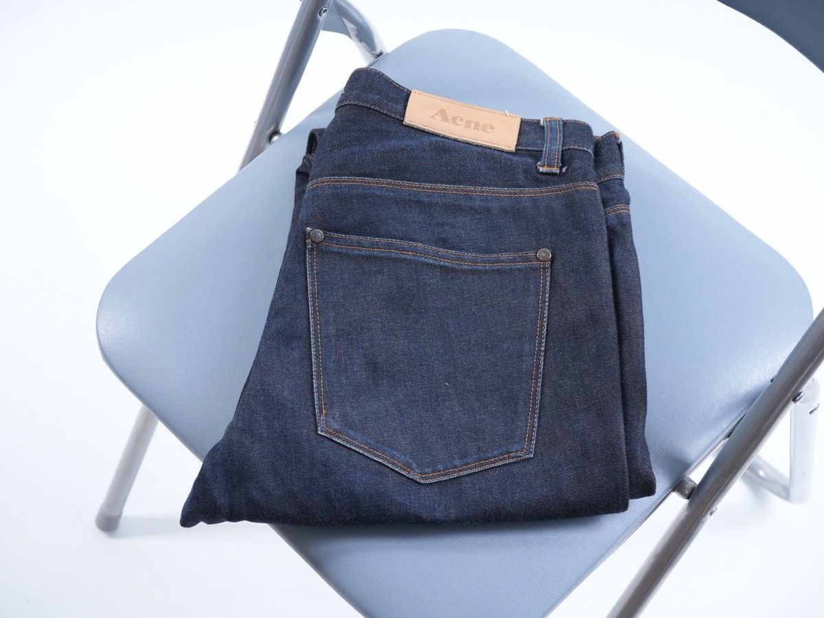Acne Studios Acne studios Max Raw Blue Denim Jeans w 31 Size US 31 - 1 Thumbnail
