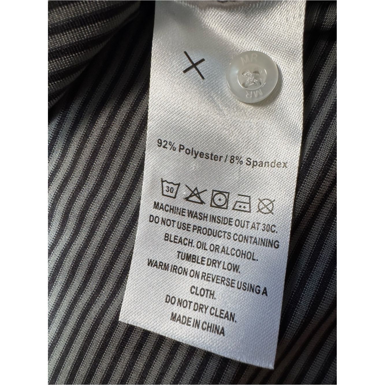 Other Michel Rouen Gray Stripe Short Sleeve Polo Shirt Size XXL Size US XXL / EU 58 / 5 - 8 Thumbnail