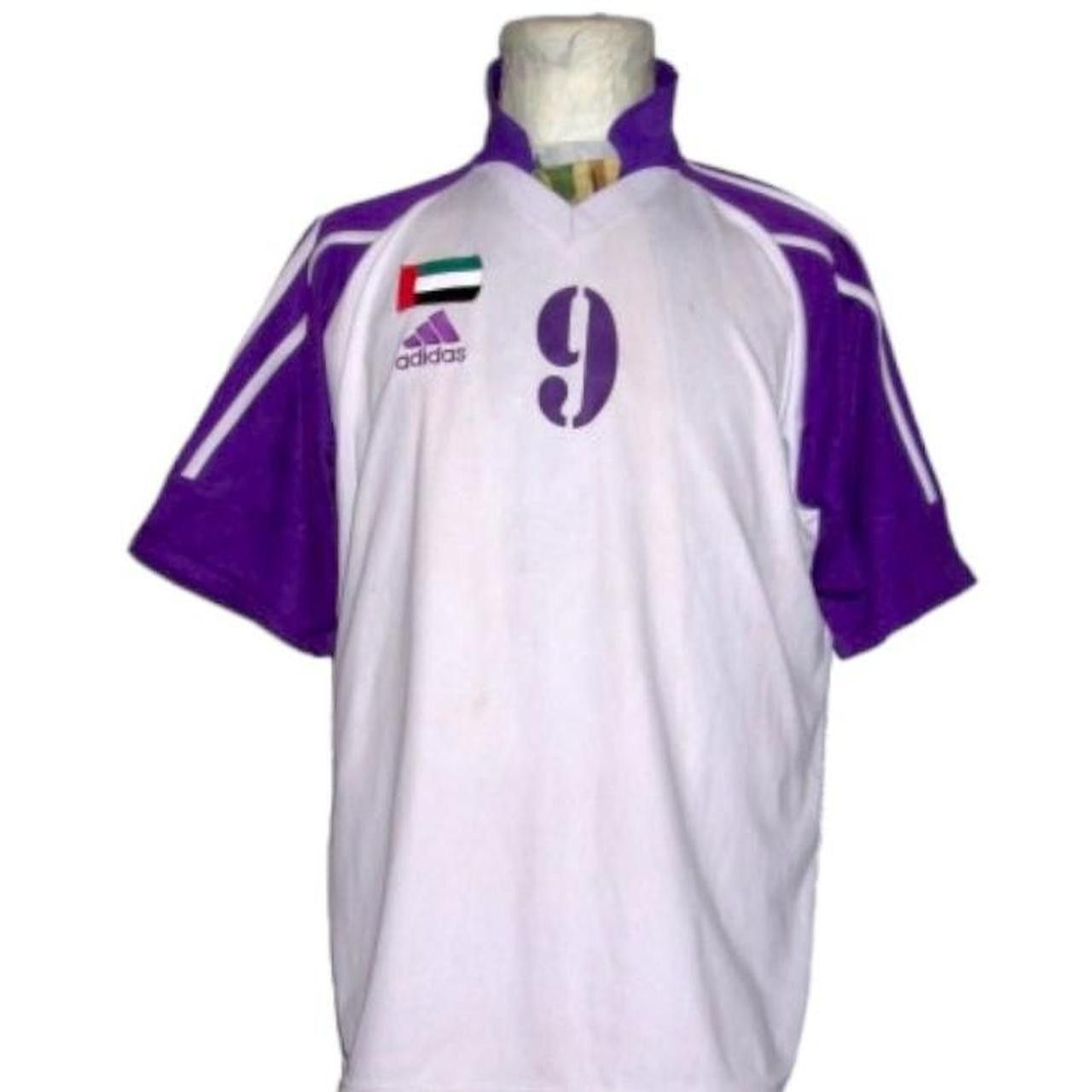 Adidas Fc AL Ain United Arab Emirates 1998 1999 Home Shirt Jersey Size US XL / EU 56 / 4 - 1 Thumbnail