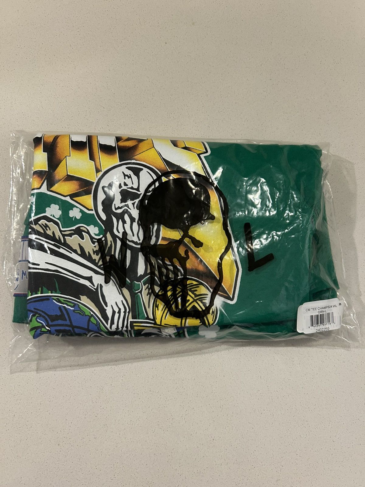 NBA × Warren Lotas Warren Lotas Celtics Championship 2024 Tee Green Size US L / EU 52-54 / 3 - 4 Thumbnail