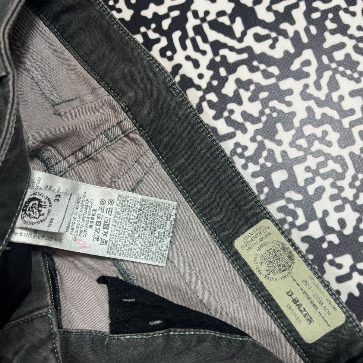 Diesel Vintage Y2K Diesel Japanese Style Casual Pants Retro 90s Size US 33 - 12 Thumbnail