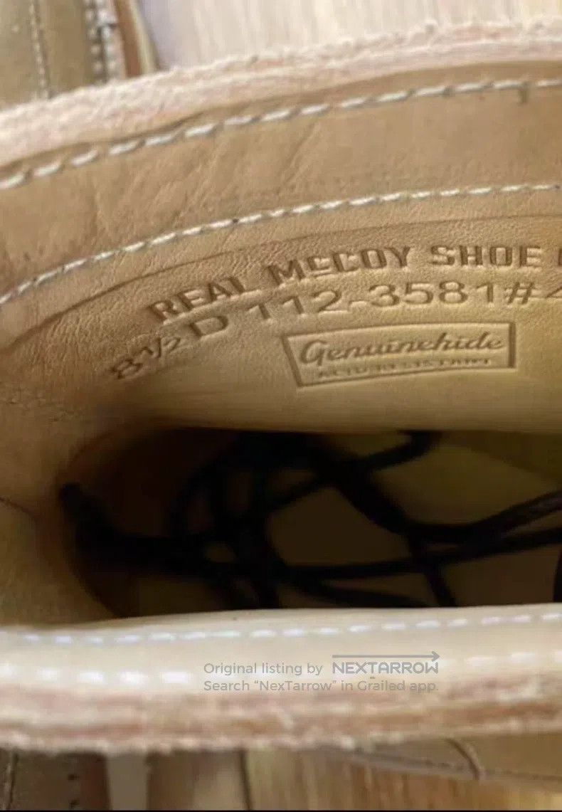 The Real McCoys Short Face Work Boots JOE-MO