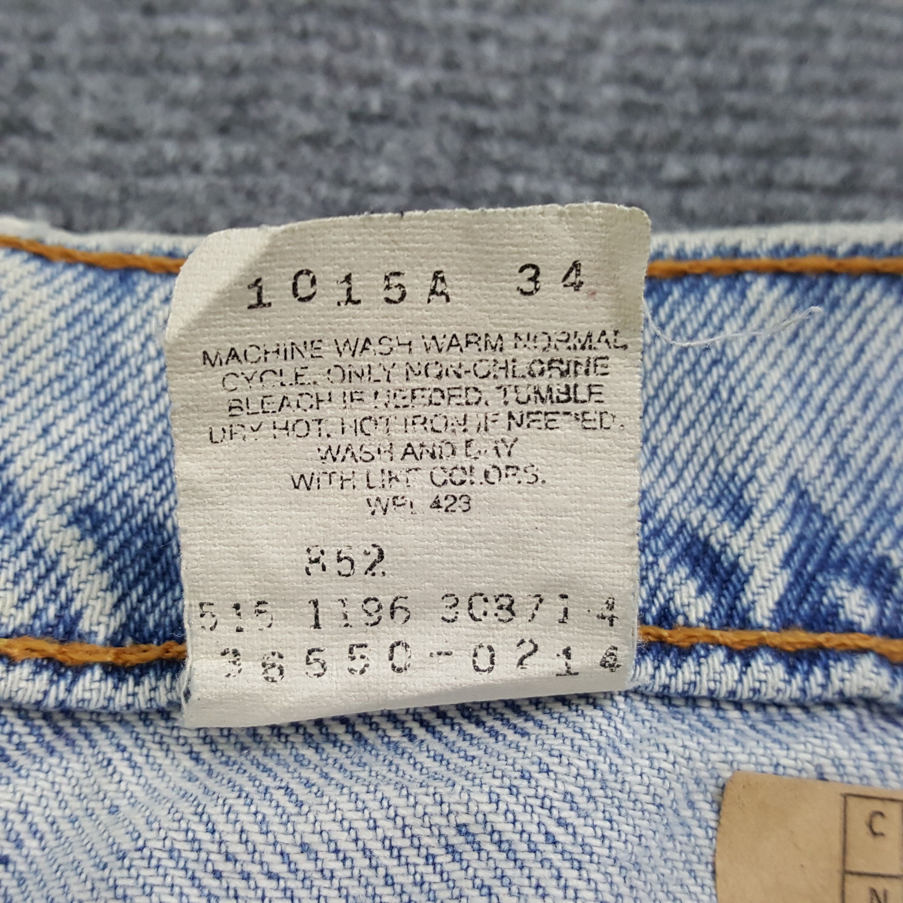 Levi's × Vintage LEVI'S 550 American Denim Style Short Jeans Size US 34 / EU 50 - 13 Thumbnail