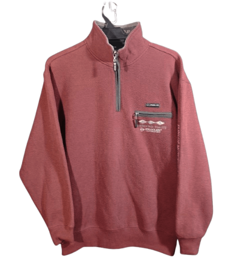 Dunlop RARE VINTAGE 90s Dunlop Motorsport Quarter-Zip Jumper Size US L / EU 52-54 / 3 - 2 Thumbnail