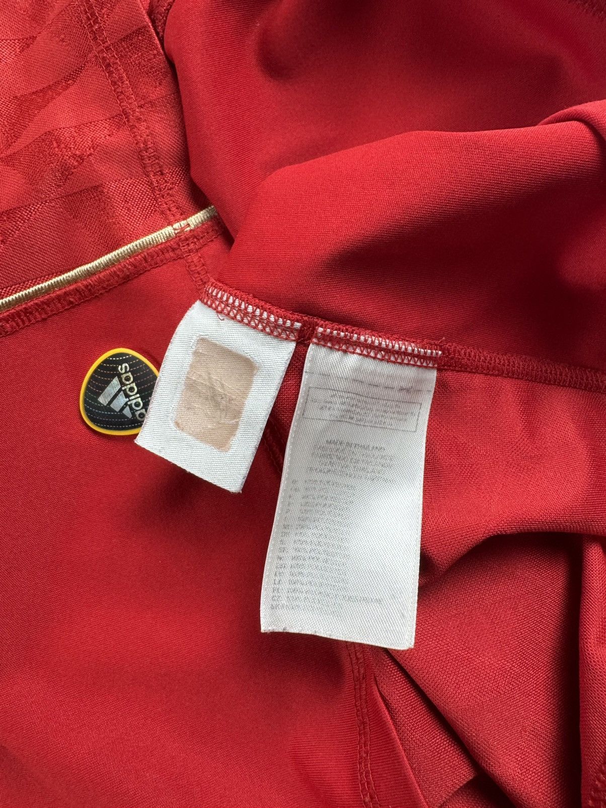 Adidas LIVERPOOL VINTAGE Red 2020/2012 Gerrard Adidas Soccer Football Shirt Jersey Kit Size US L / EU 52-54 / 3 - 16 Thumbnail