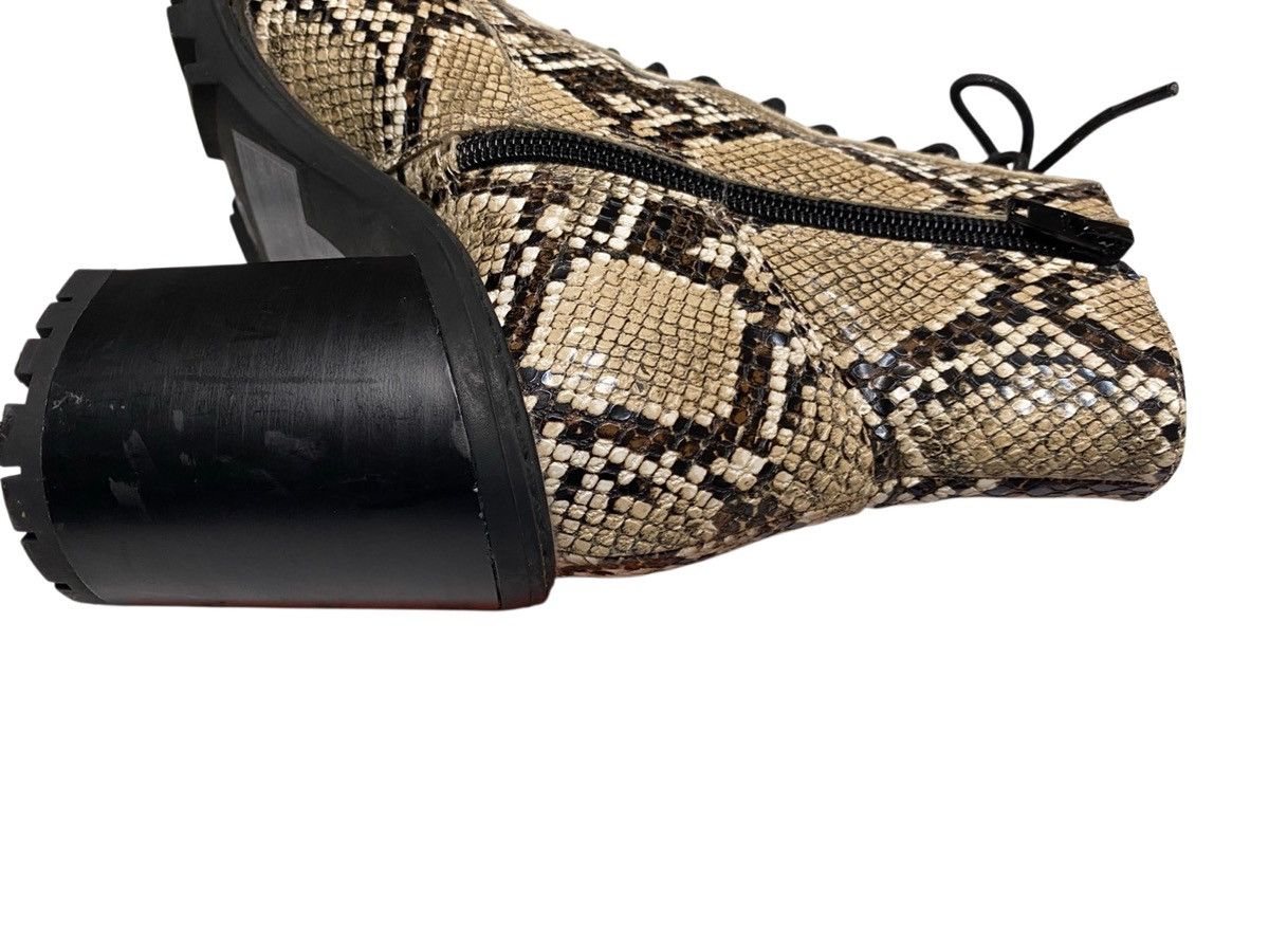 Forever 21 Forever 21 Womens 6 Python High Heel Snakeskin Ankle Boots Size US 6 / IT 36 - 13 Thumbnail