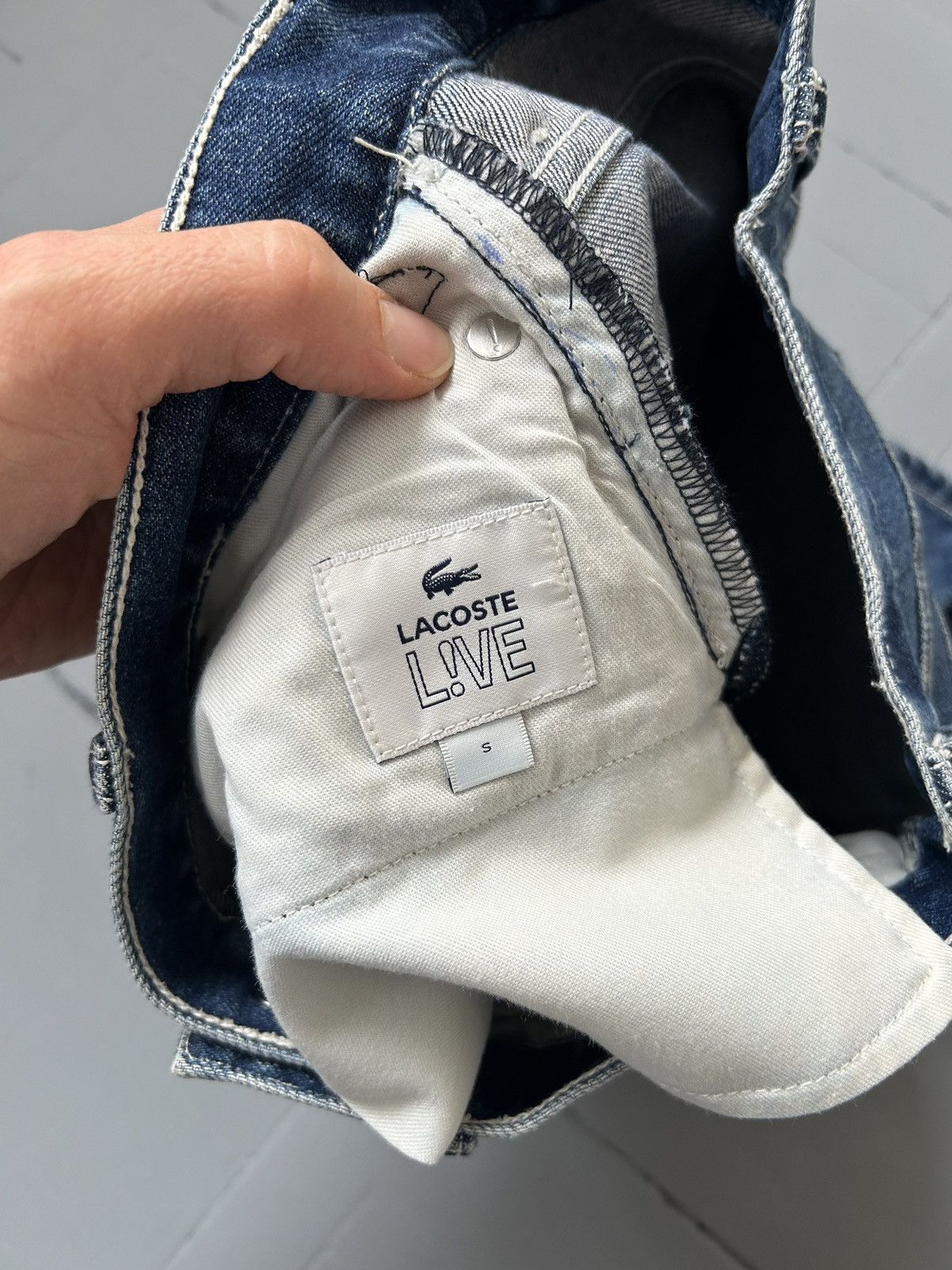 Lacoste Lacoste denim mini skirt Size 27" / US 4 / IT 40 - 5 Thumbnail