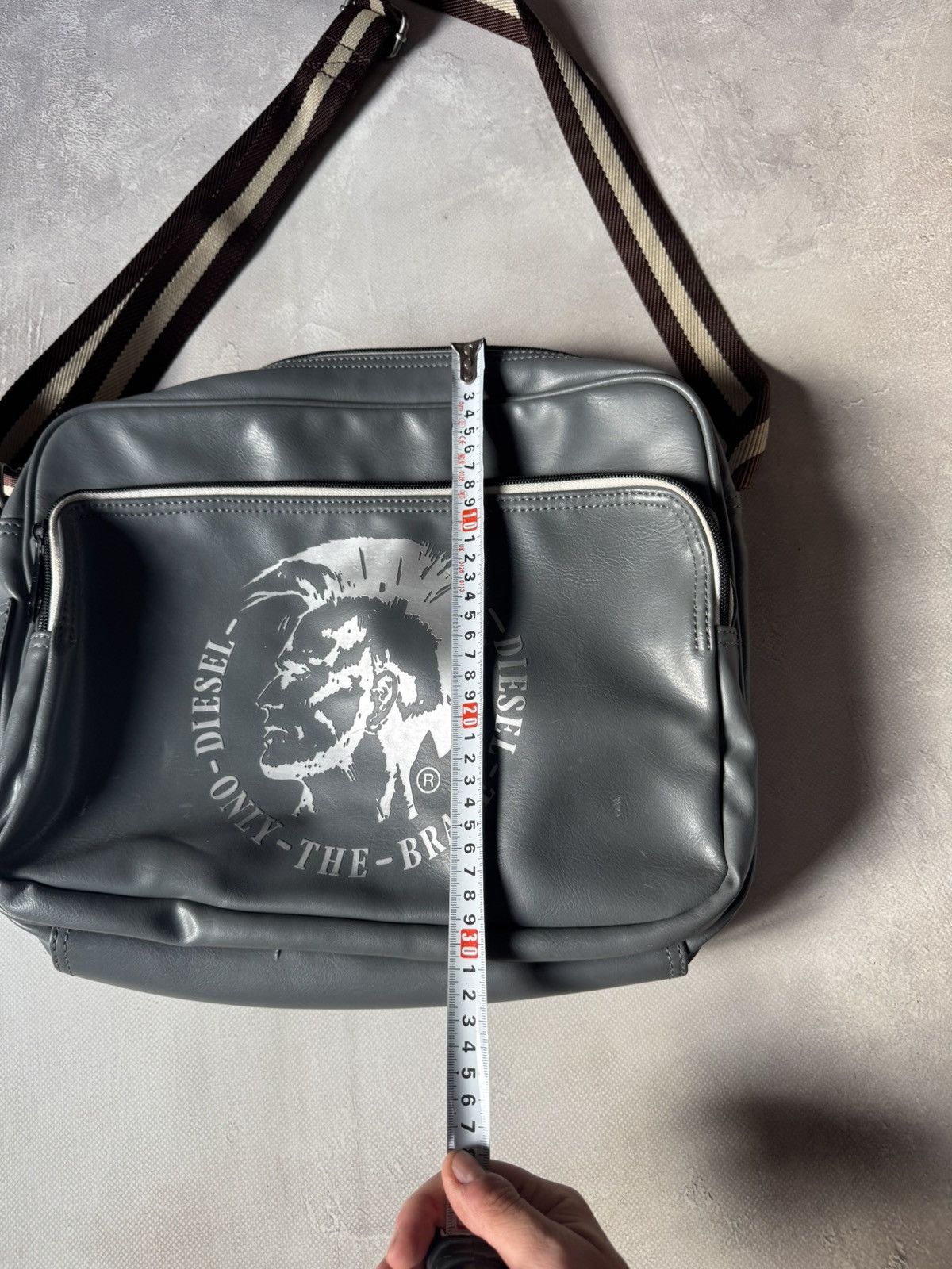 Diesel Vintage Diesel Crossbody Big Logo Y2k Bag Size ONE SIZE - 18 Thumbnail