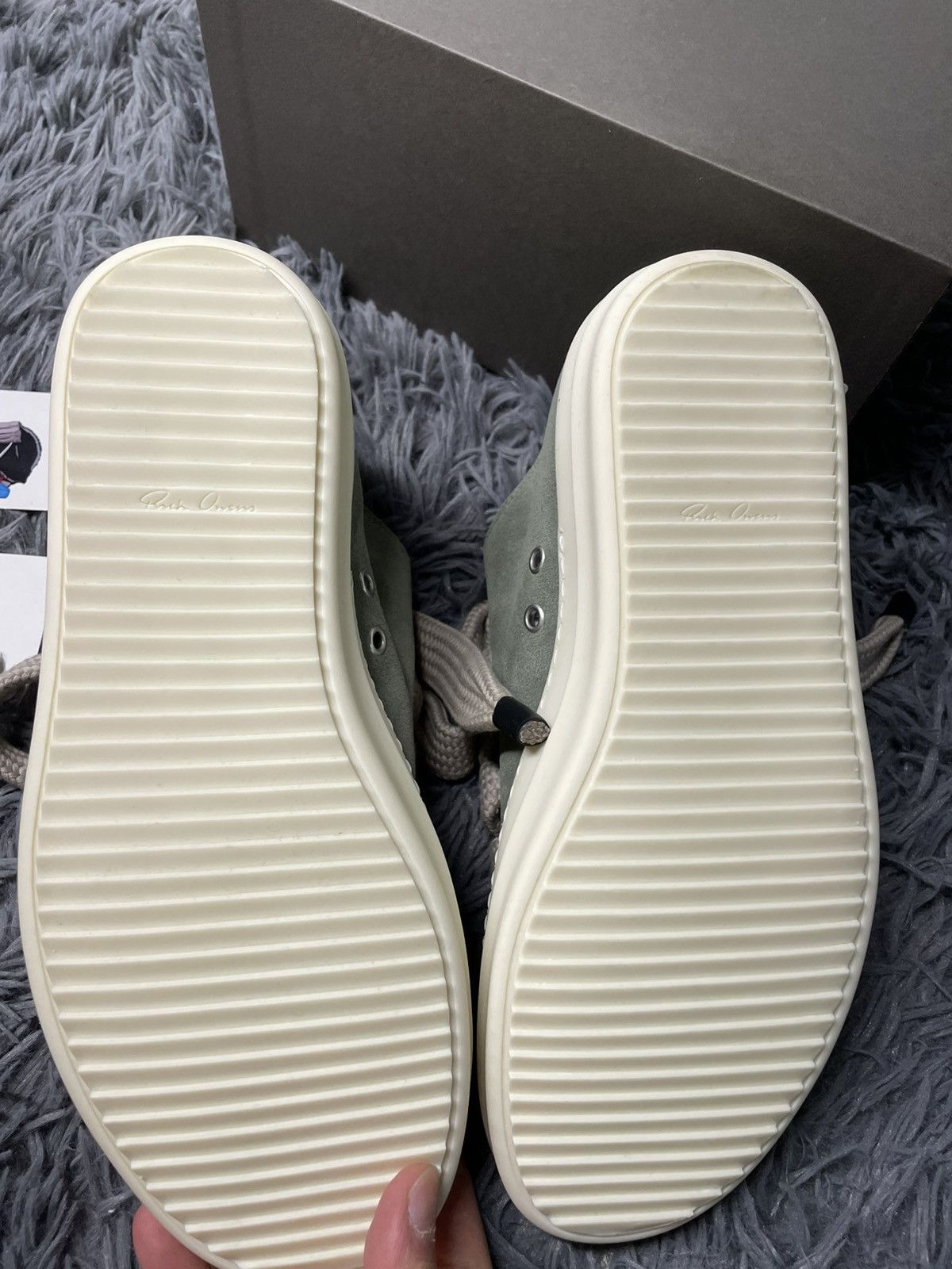 Rick Owens Rick Owens Ramone Low Jumbo Lace Celadon/Milk Size US 8 / EU 41 - 5 Thumbnail
