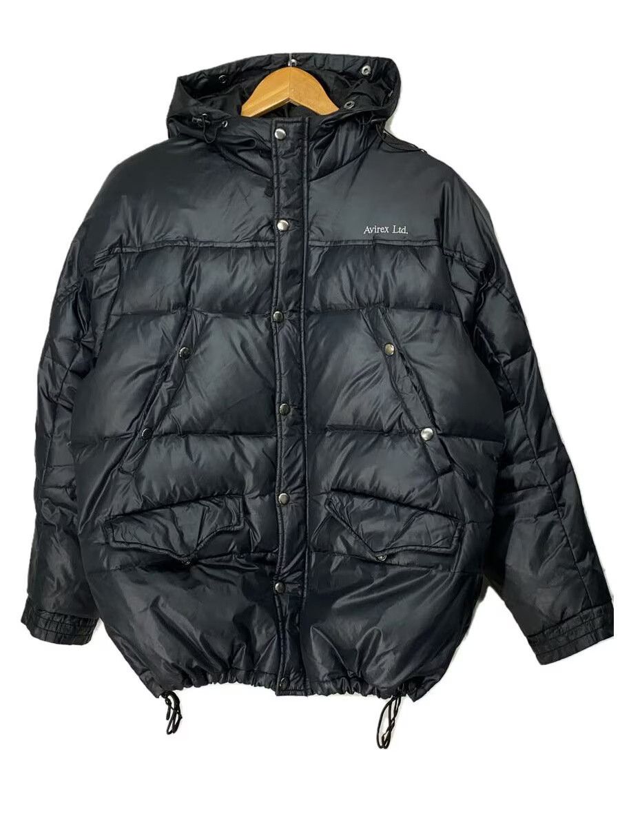 Avirex Nylon Down Jacket Black