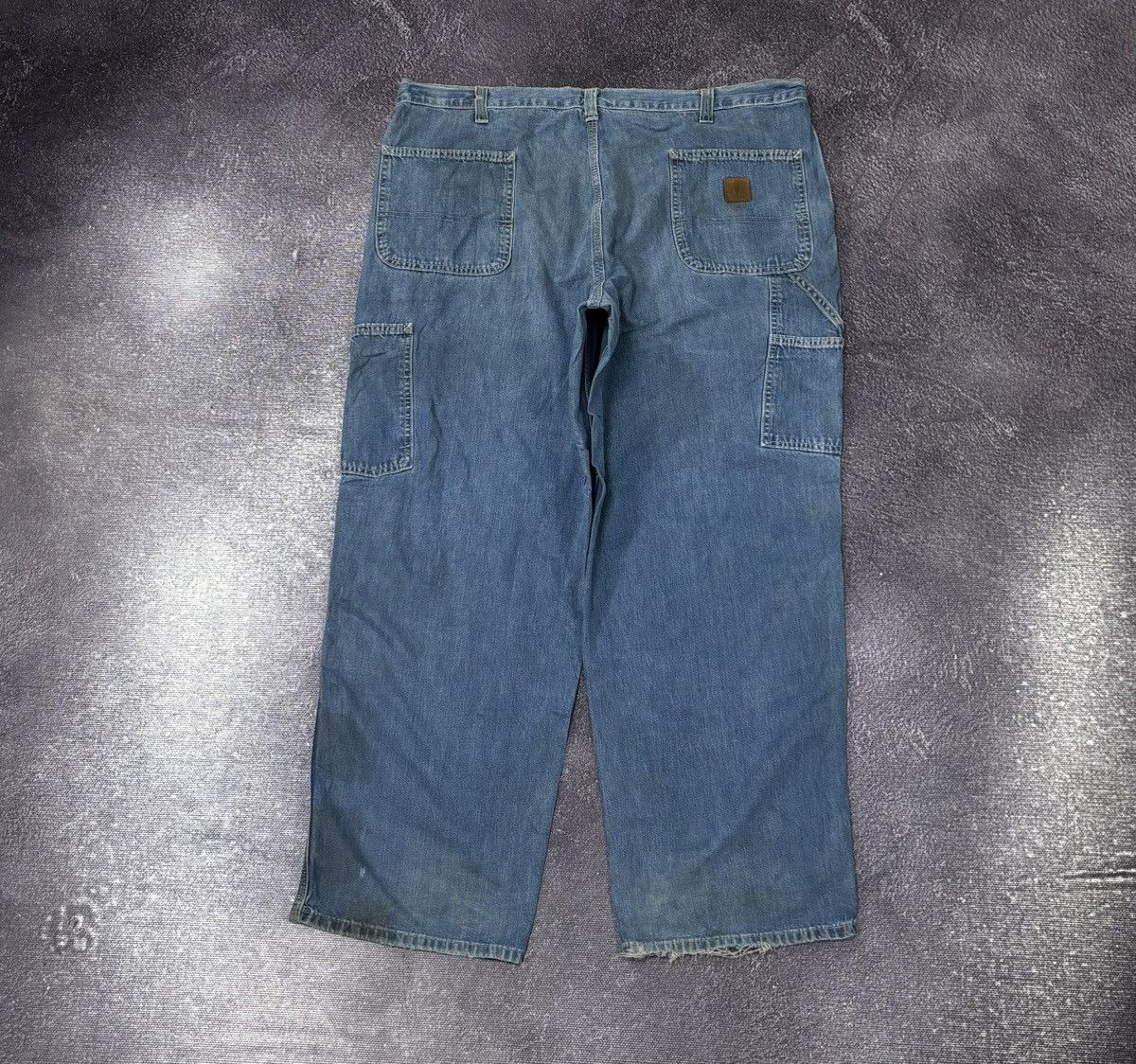 Carhartt Vintage Carhartt Blue USA Denim Dungaree Fit Baggy Jeans Size US 40 / EU 56 - 1 Thumbnail