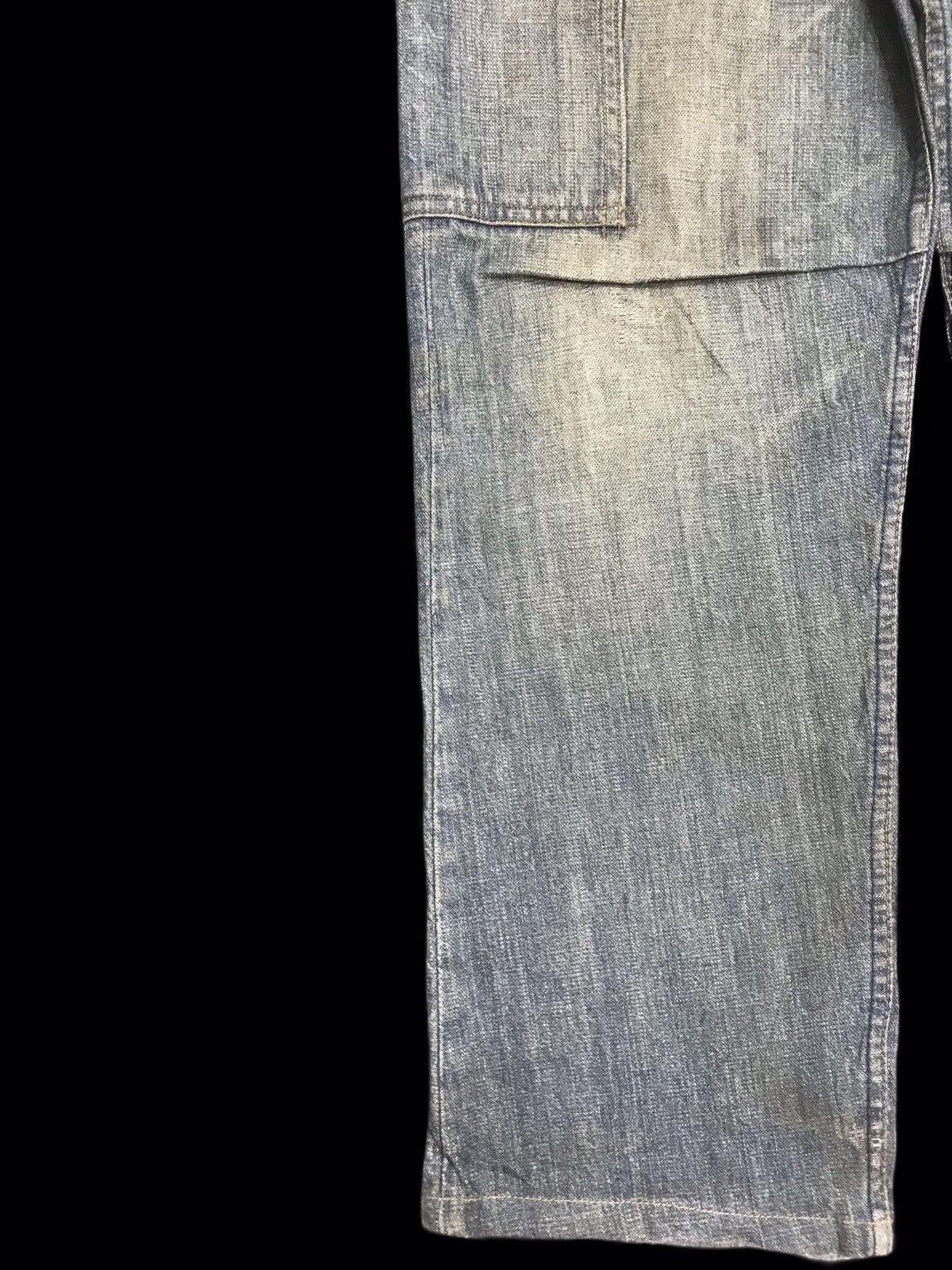Levi's 💥ARCHIVAL💥Rare Levis 708 Distressed Dirty Cargo Denim F121 Size US 36 / EU 52 - 5 Thumbnail