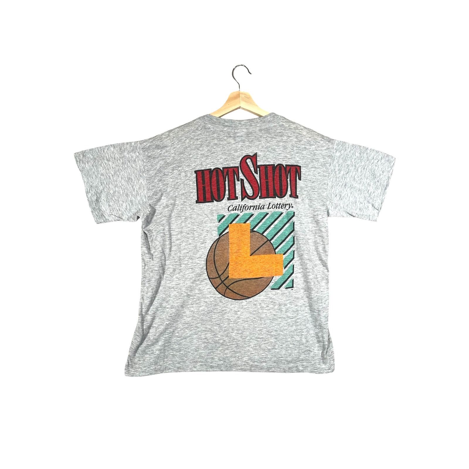 Salem Sportswear Vintage 1992 Los Angeles Lakers NBA Caricature T-Shirt Size US XL / EU 56 / 4 - 2 Thumbnail