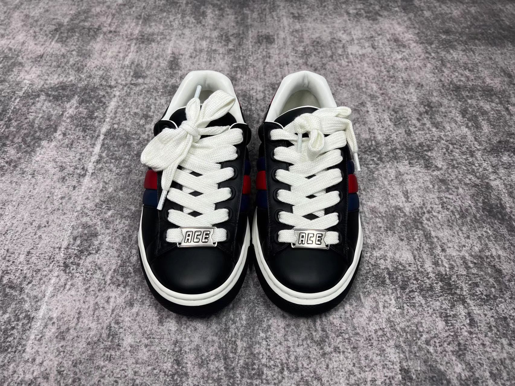 Gucci Gucci Red and Blue Sneakers K1 Size US 8.5 / EU 41-42 - 3 Thumbnail