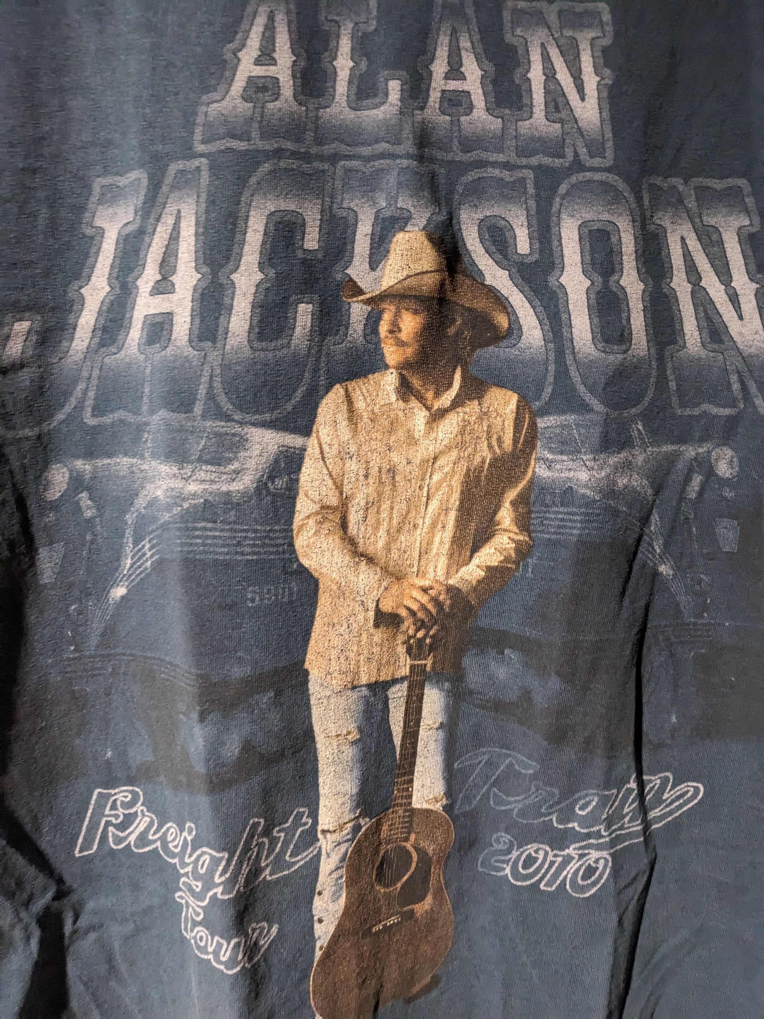 Other Vintage Alan Jackson Freight Train Tour 2010 Country T-Shirt Size US L / EU 52-54 / 3 - 2 Thumbnail