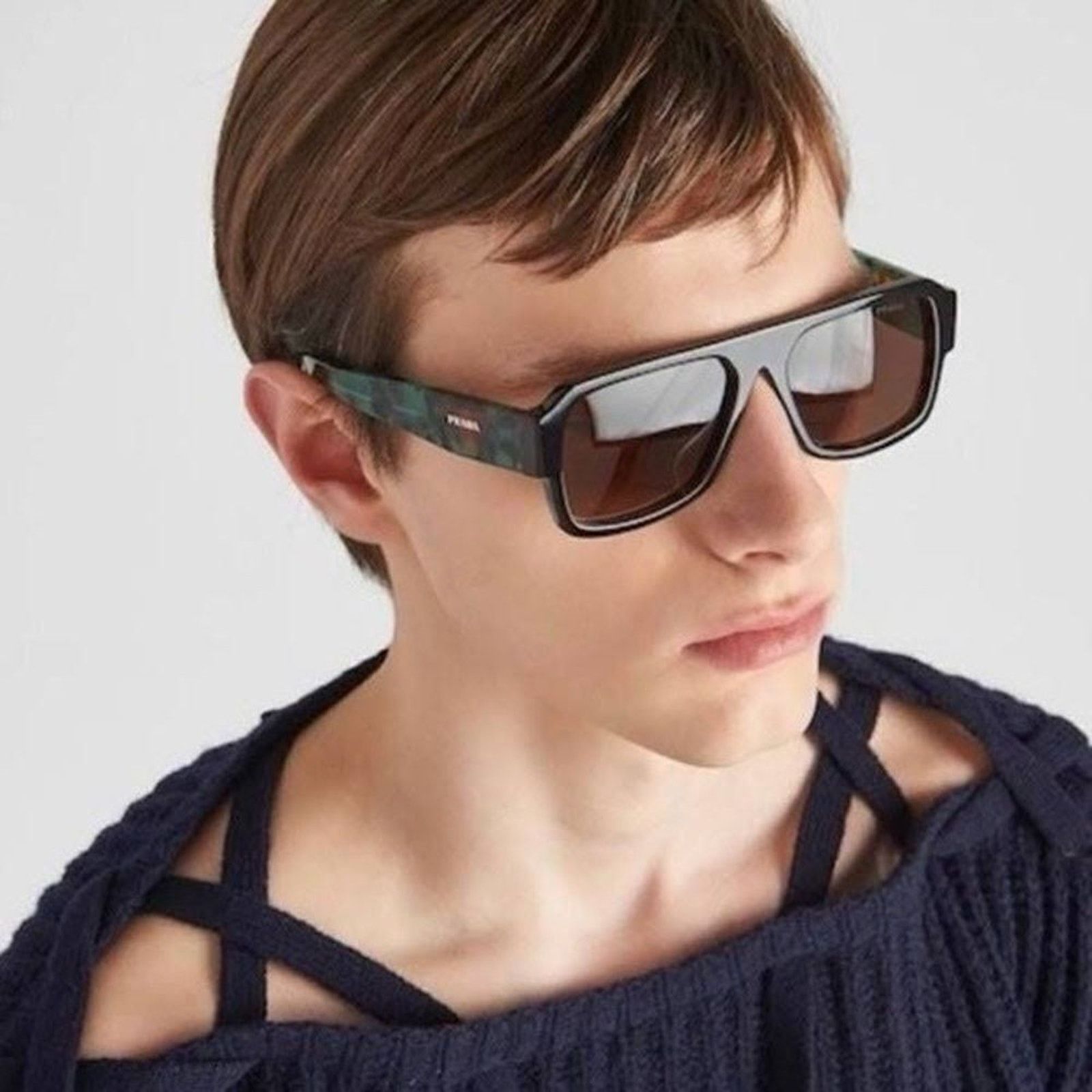 Prada PRADA Sunglasses PR22YS 2AU06B Havana Unisex NEW Size ONE SIZE - 1 Thumbnail