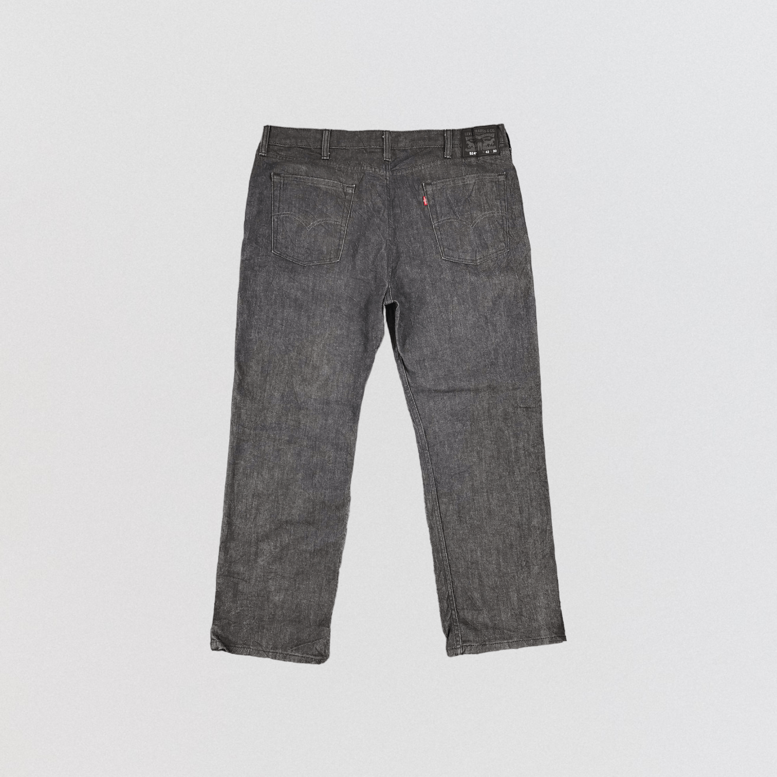 Levi's × Vintage Vintage Levis 514 Black Jeans-JM1038 Size US 41 - 2 Thumbnail