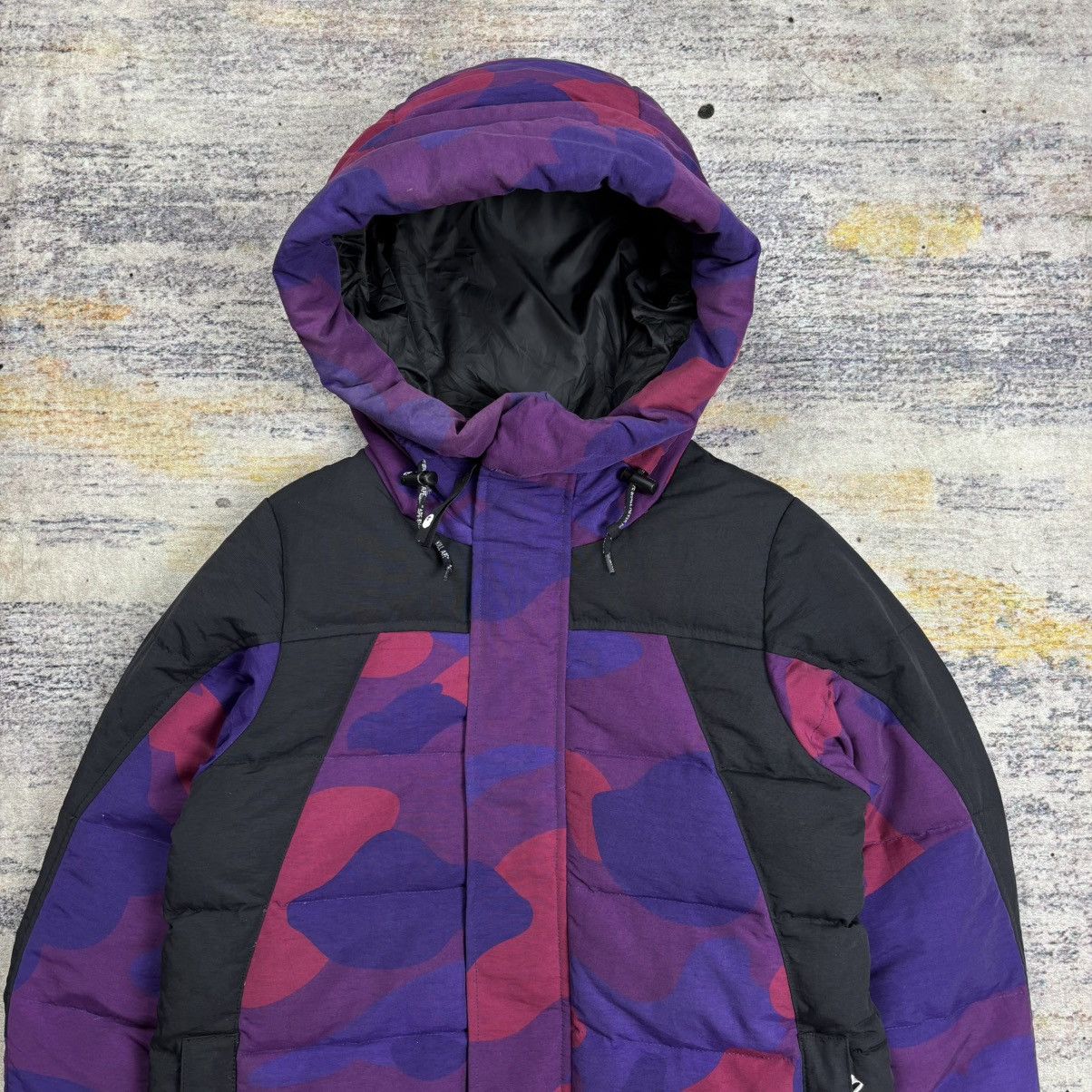 Bape Sample Bape camouflage puffer down jacket Size XS / US 0-2 / IT 36-38 - 3 Thumbnail