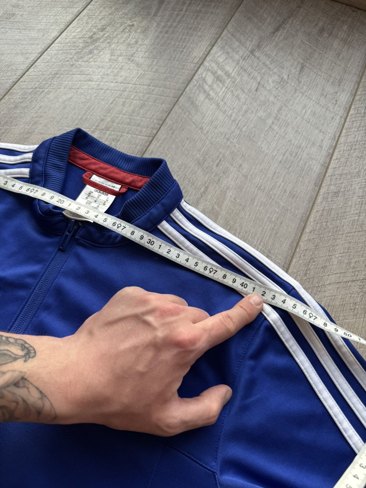 Adidas Adidas Chelsea Football Jacket Soccer Blue Mens Zip Size US M / EU 48-50 / 2 - 10 Thumbnail
