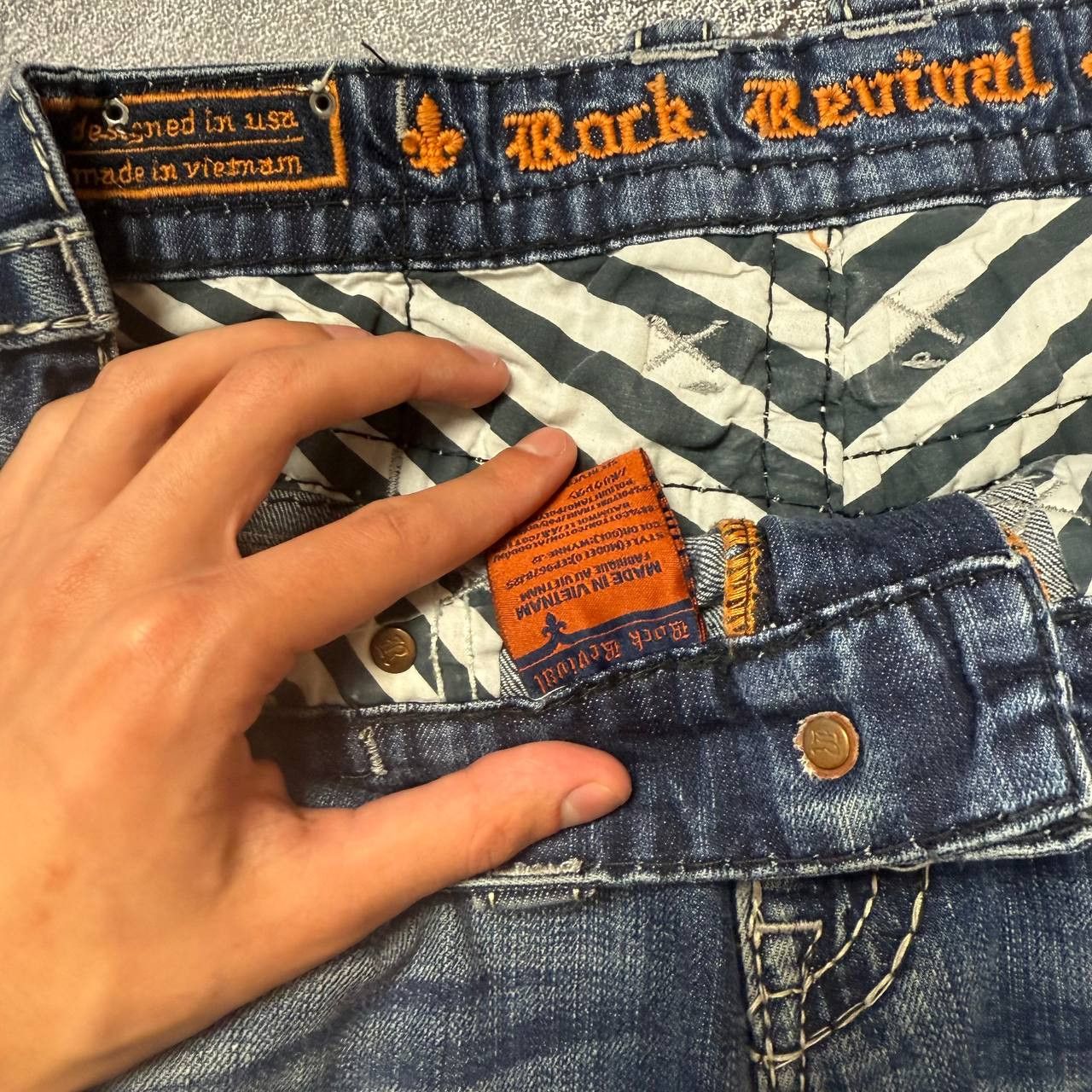 Rock Revival Rock Revival Denim 34’ (Jaser Straight) True religion Size US 34 / EU 50 - 7 Thumbnail