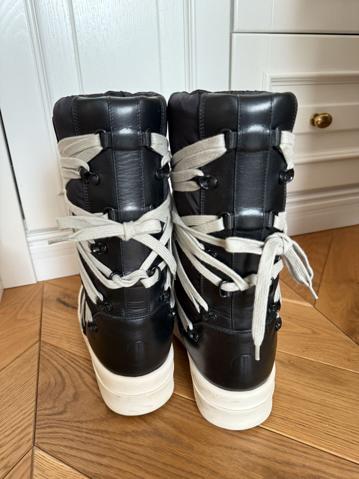 Moncler × Rick Owens Rick Owens x Moncler big rock megalace boots Size US 6 / EU 39 - 4 Thumbnail
