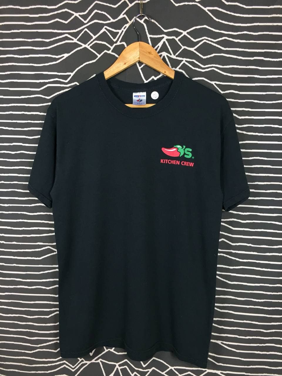 Jerzees × Vintage Vtg 50/50 Jerzees Chili's Grill & Bar Kitchen Crew Tee Size US M / EU 48-50 / 2 - 2 Thumbnail