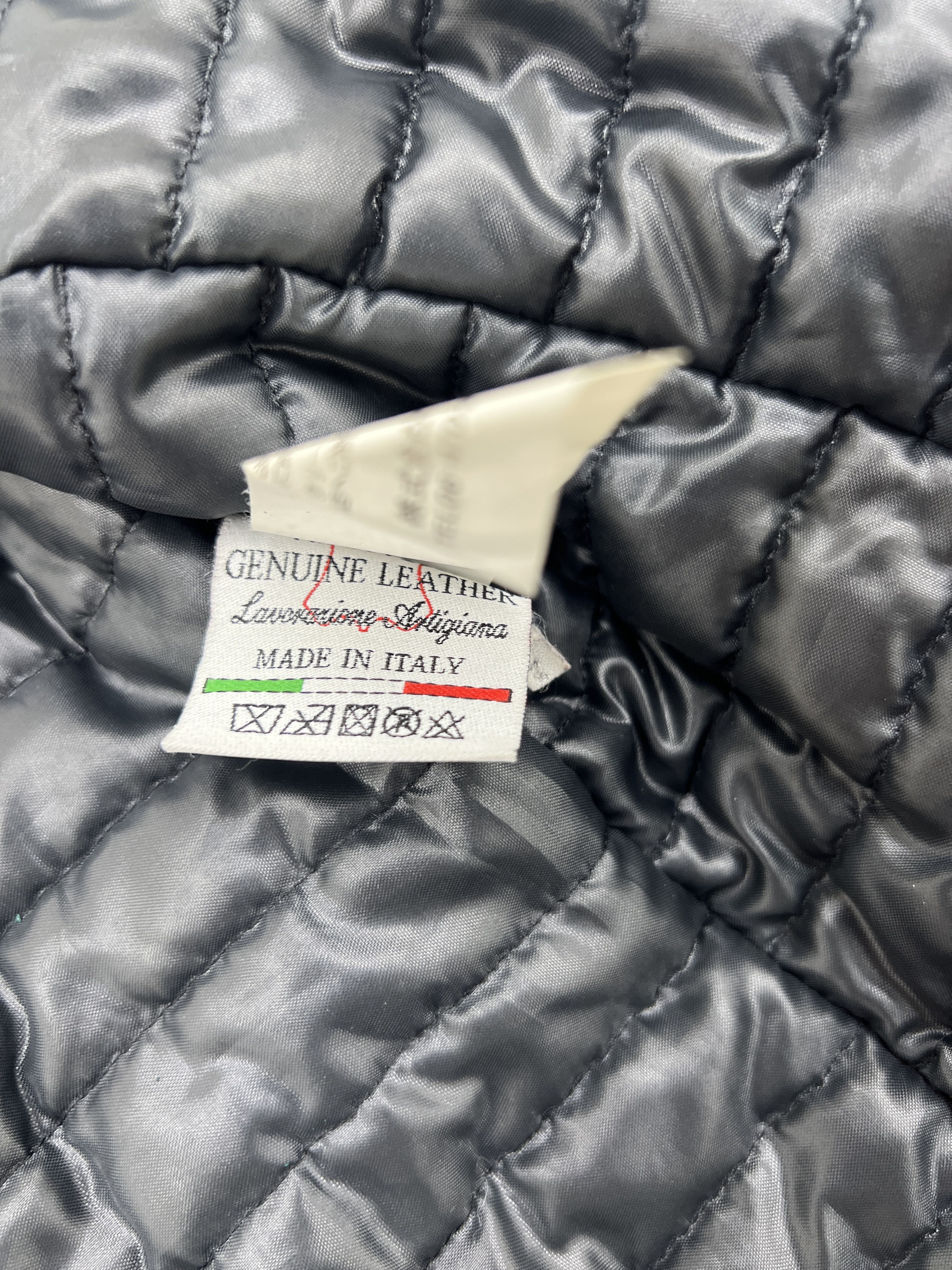 Salvatore Santoro Salvatore Santoro Lamb Skin Padded Leather Jacket Size XS / US 0-2 / IT 36-38 - 5 Thumbnail