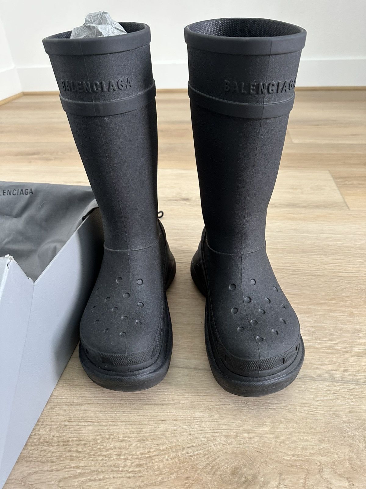 Balenciaga Balenciaga Crocs Boots Size US 9 / EU 42 - 3 Thumbnail
