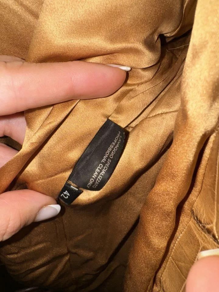 Gucci F/W 2006 RUNWAY CROCODILE LEATHER/ FOX FUR JACKET BY FRIDA Size M / US 6-8 / IT 42-44 - 10 Thumbnail