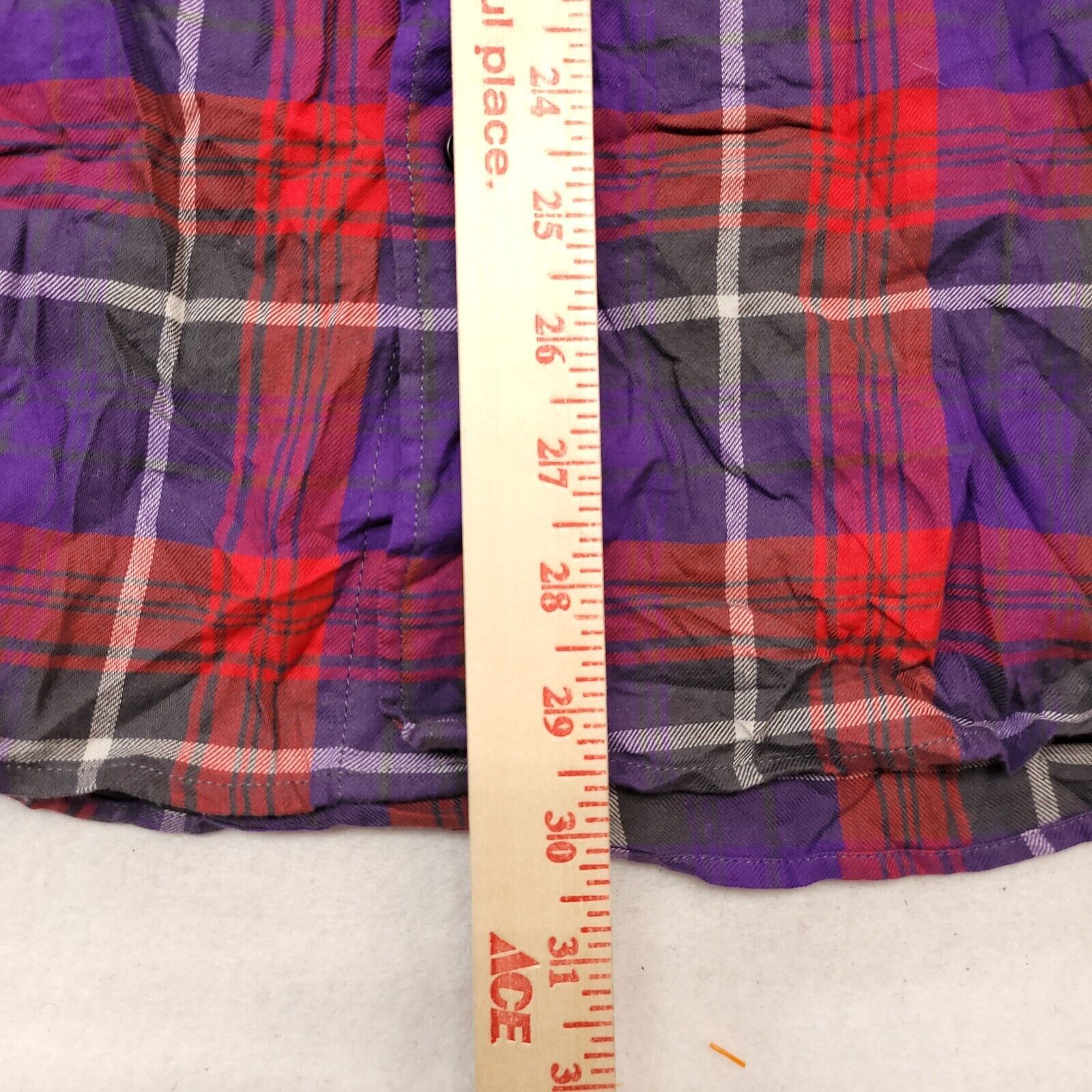 H&M H&M Divided Madras Flannel Button Up Shirt Mens Size M Red Size US M / EU 48-50 / 2 - 8 Thumbnail