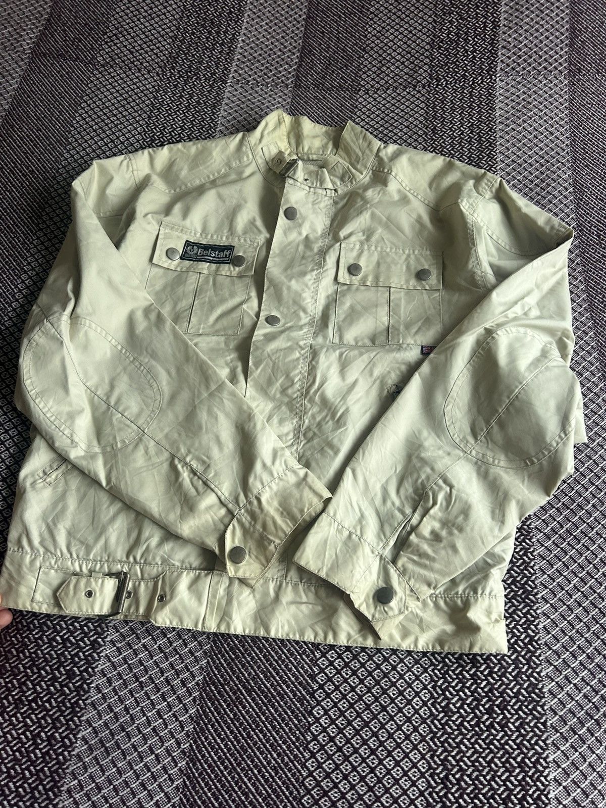 Belstaff Vintage Belstaff Nylon Bomber Jacket Unisex 00s Rare Casual Size US L / EU 52-54 / 3 - 9 Thumbnail