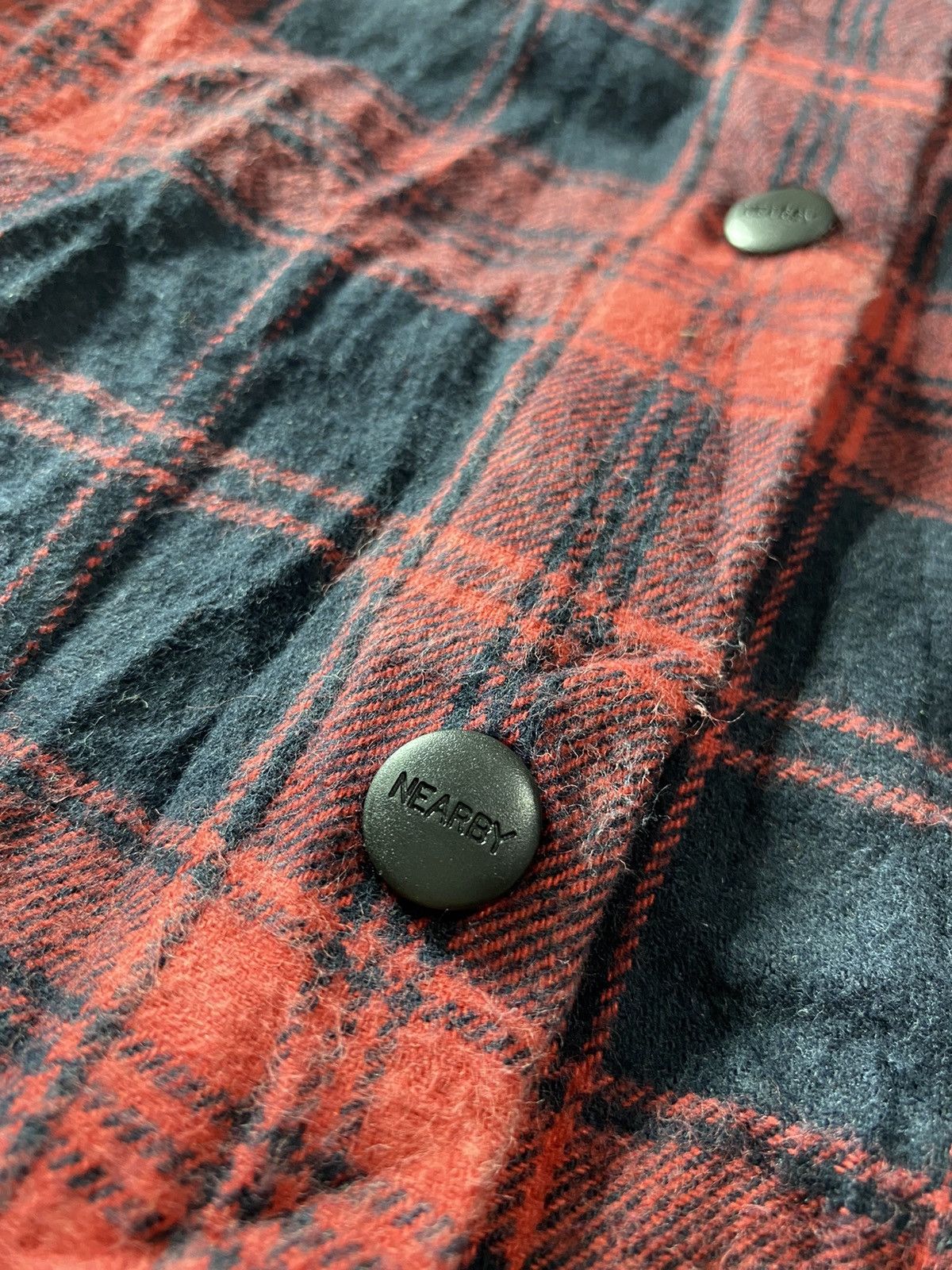 Le Grande Bleu (L.G.B.) Japanese tbj nearby faux fur tartan hoodie Size US L / EU 52-54 / 3 - 5 Thumbnail