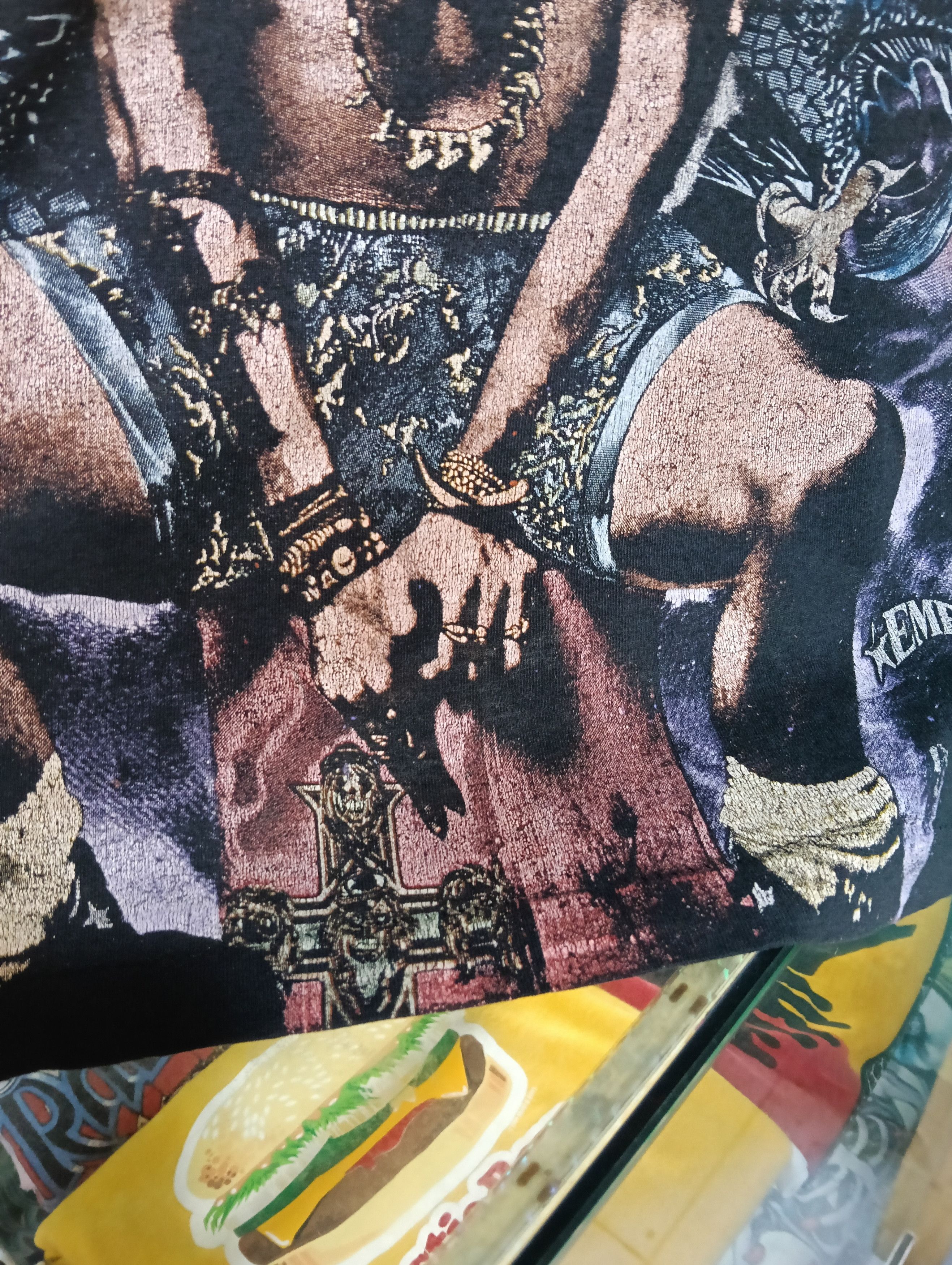 Vintage Guns n roses Axel rose vintage t shirt ovp size XL. Size US L / EU 52-54 / 3 - 4 Thumbnail