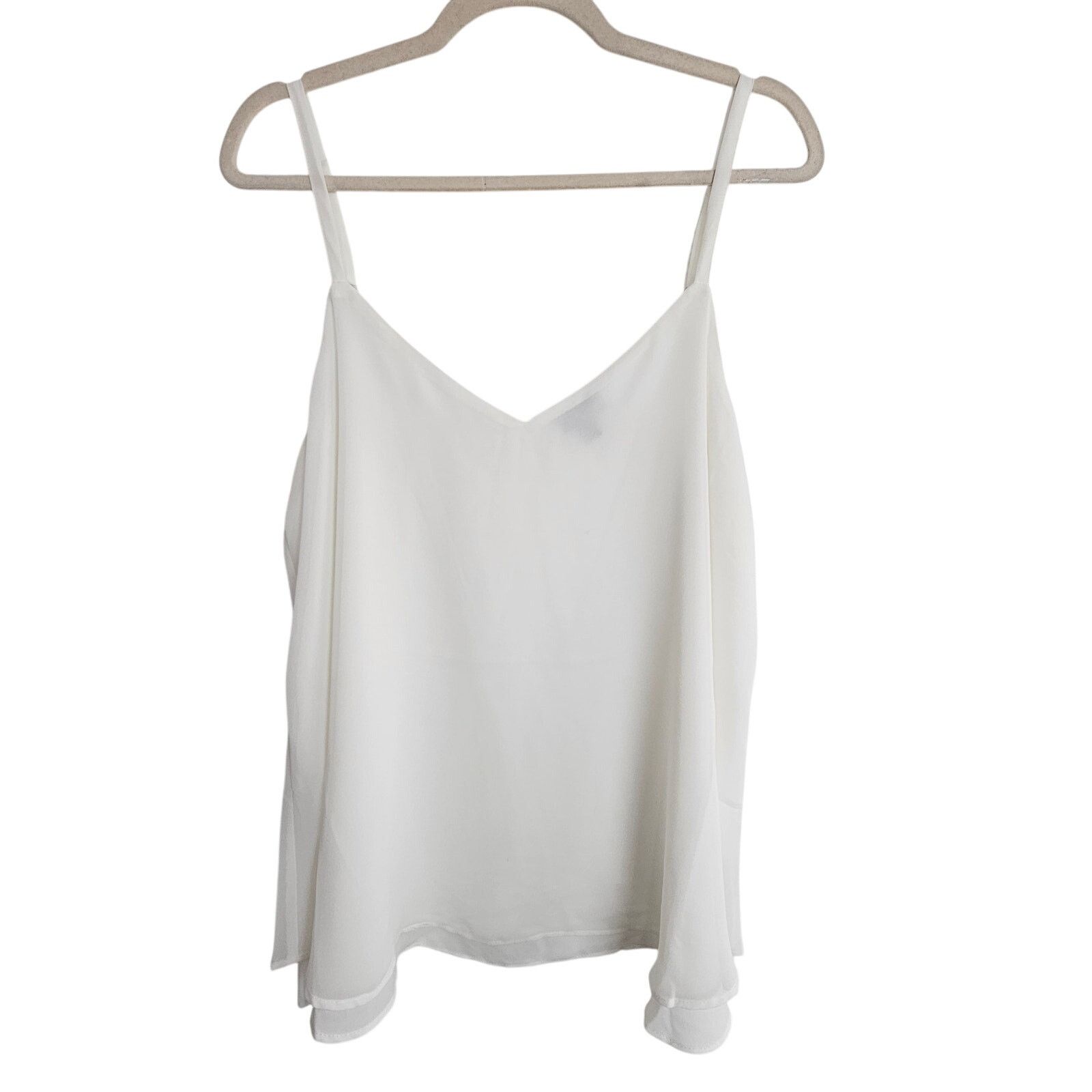 Torrid Torrid Women Flowy Tank Plus Size 00X Minimalist Lined Layer Size XXS / US 00 / IT 34 - 1 Thumbnail