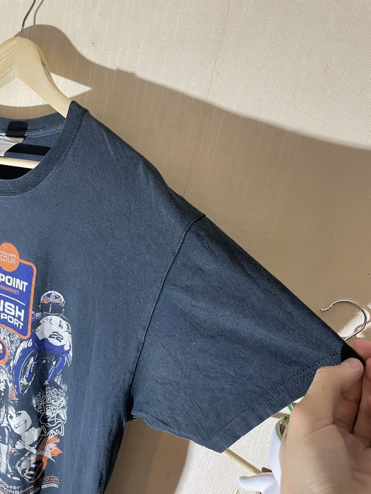 Vintage British Superbike racing vintage T shirt Size US L / EU 52-54 / 3 - 7 Thumbnail