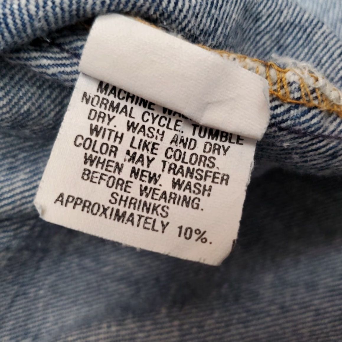 Denime VTG Levis Jeans Men 501 Denim Straight Leg Blue 33x32 Comfort Button Fly Zip Regular 80s 90s USA USA Mens Size US 33 - 5 Thumbnail