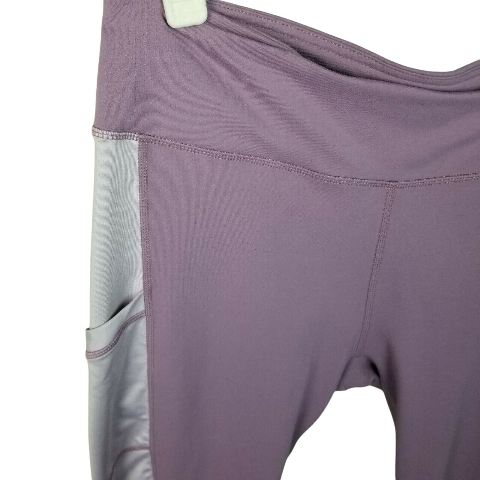 Fabletics Fabletics Womens Mid Rise Mesh Powerhold Leggings Size L Gym Size 32" / US 10 / IT 46 - 3 Thumbnail