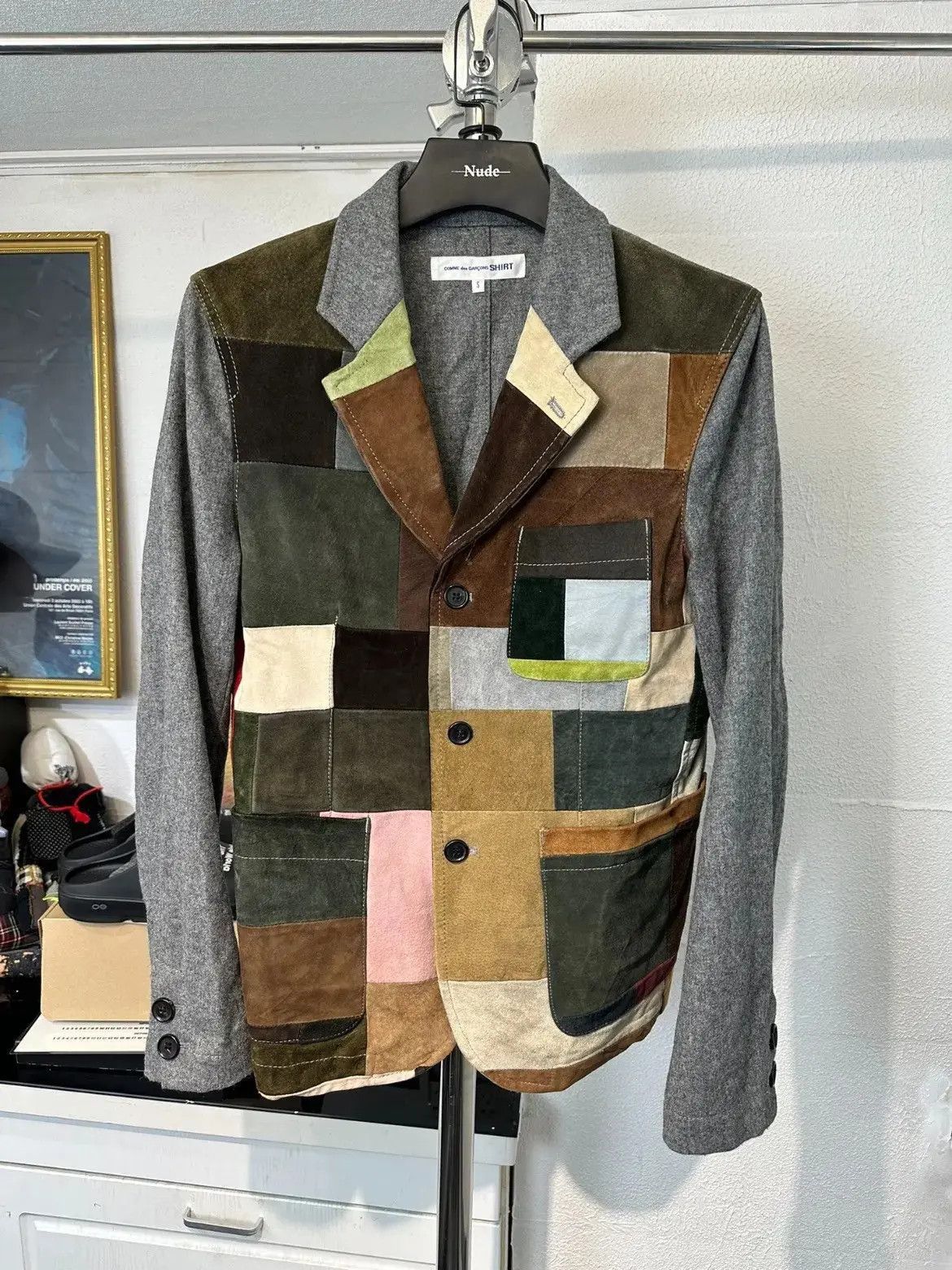 Comme des Garcons Comme des Garcons Comme des Garçons shirt Patches blazer-2 Size US S / EU 44-46 / 1 - 1 Thumbnail
