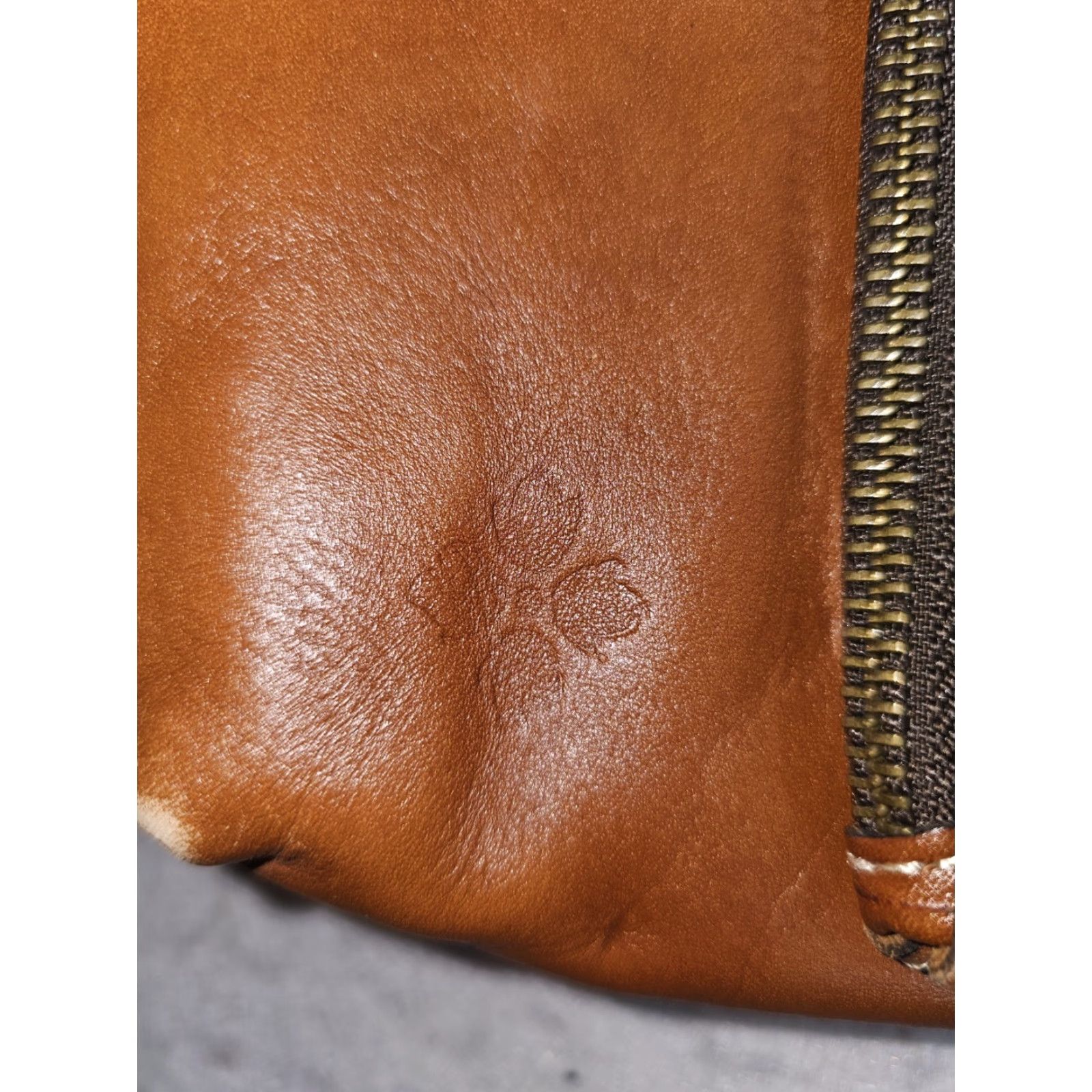 Patricia Nash VINTAGE Patricia Nash Valerie Leather Fold-Over Wristlet Clutch Cognac Tan Clutch Women Medium Size ONE SIZE - 4 Thumbnail