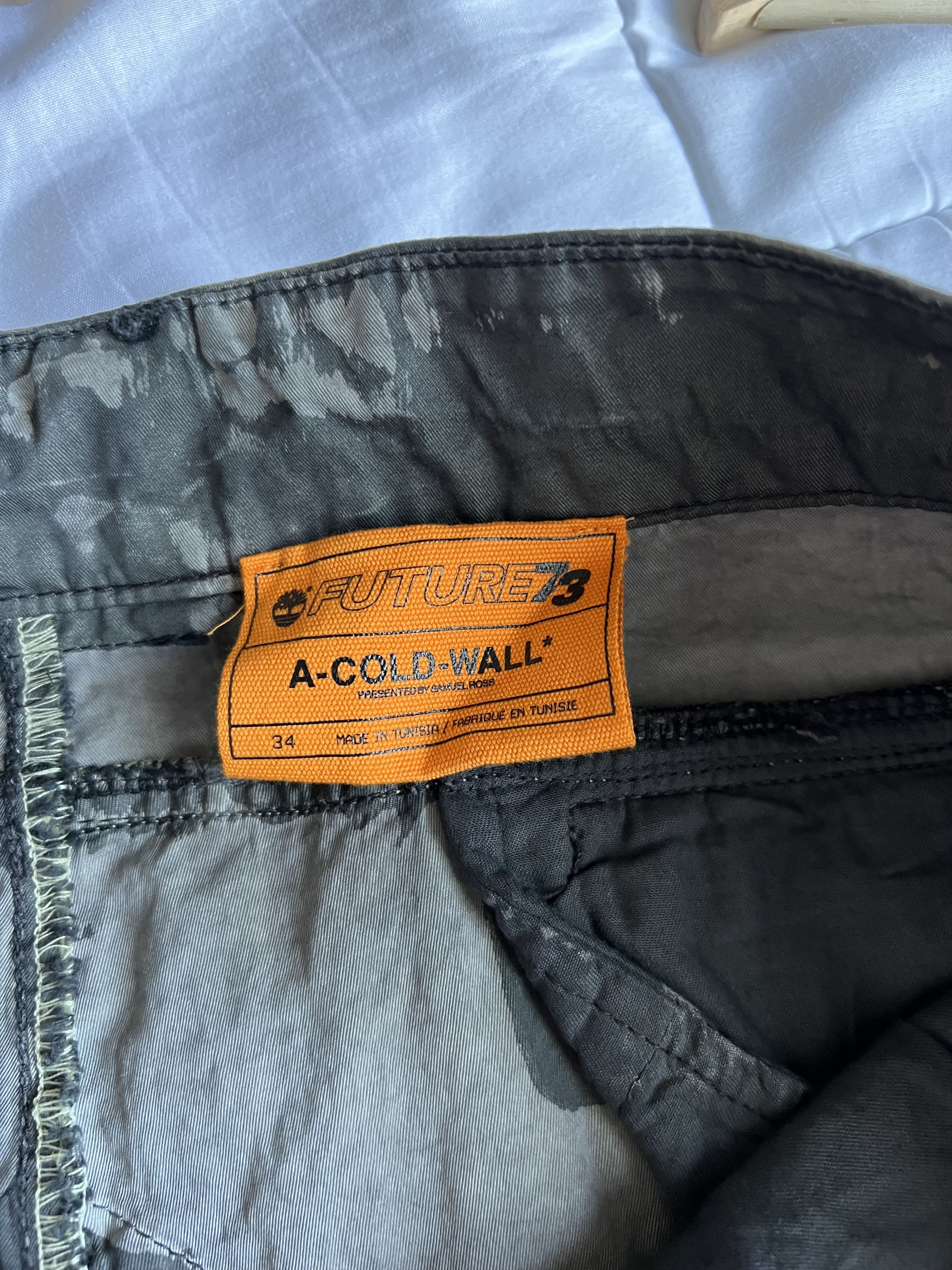 A-COLD-WALL* × Timberland Timberland A Cold Wall Cargo Shorts in Gray Size US 34 / EU 50 - 8 Thumbnail
