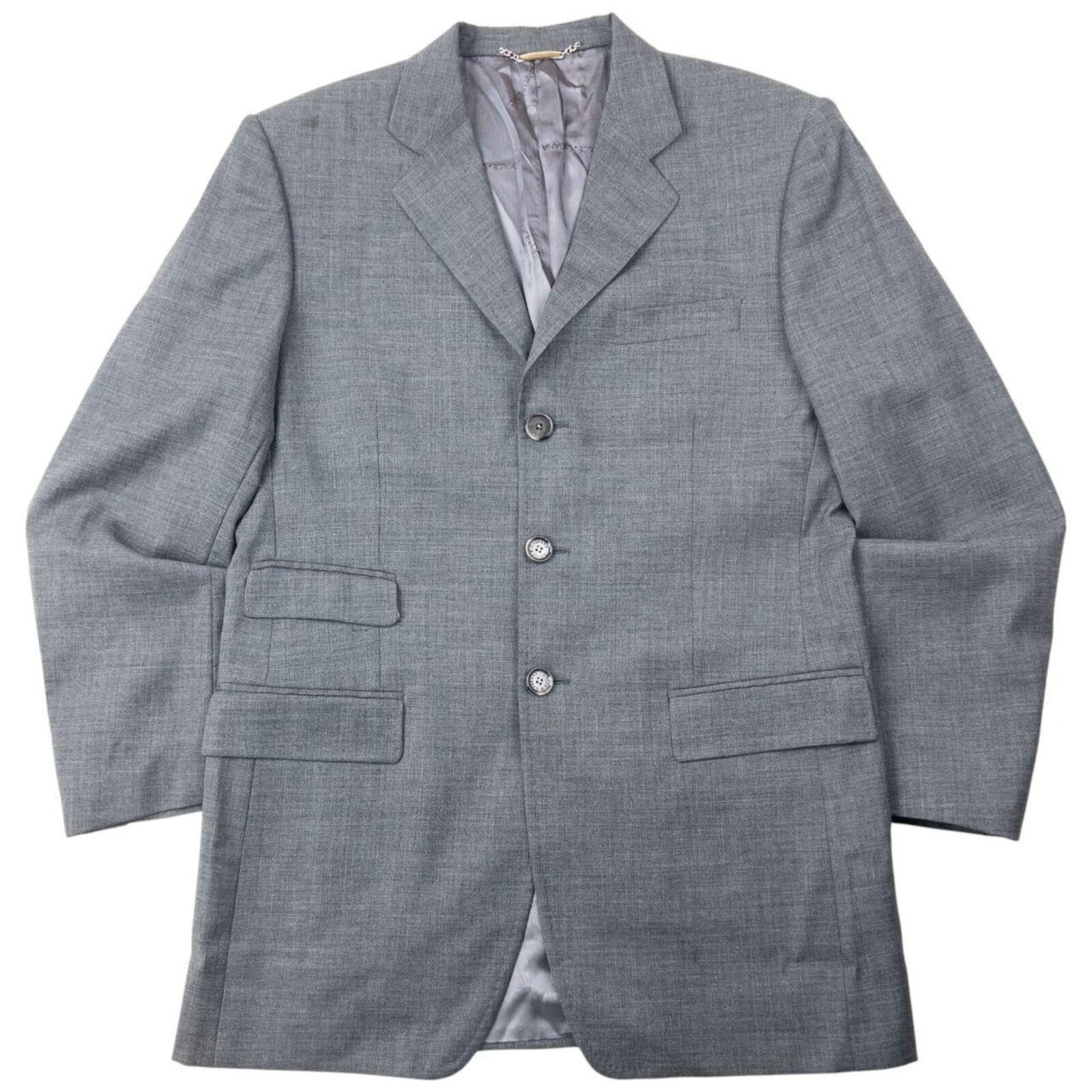 Dolce & Gabbana Vintage 2000s Dolce & Gabbana Wool Suit Set Size L Size 38R - 2 Thumbnail
